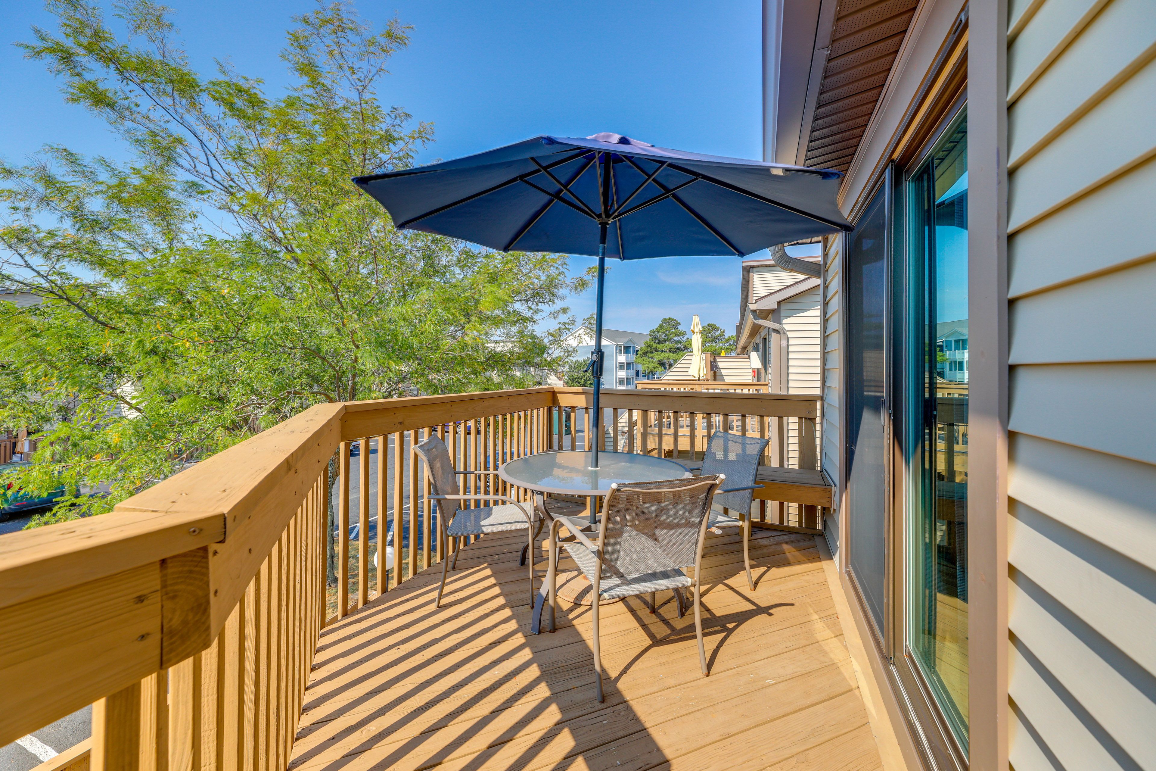 Ocean City Vacation Rental | 2BR | 2BA | 864 Sq Ft | Stairs Required