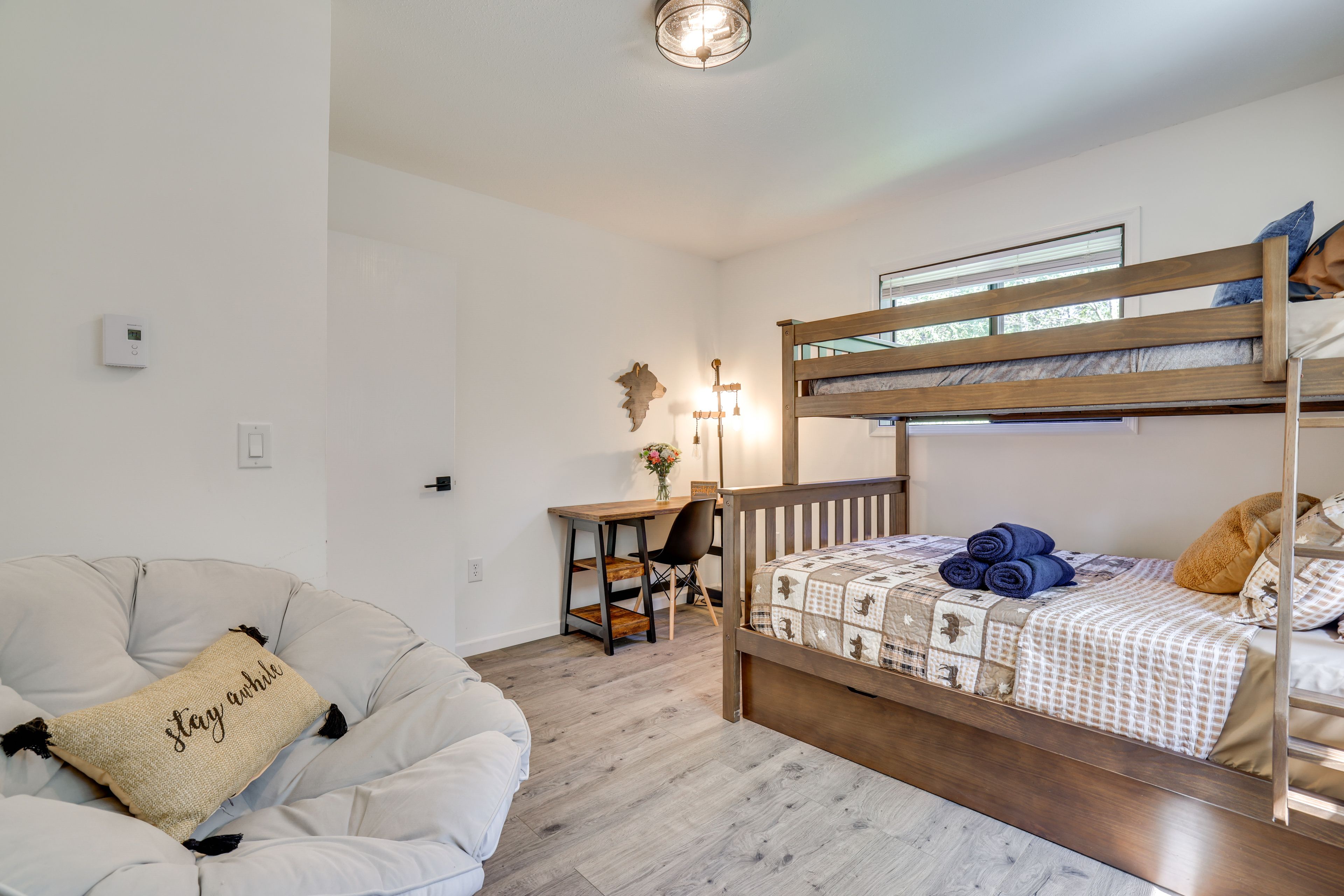 Bedroom 3 | 1st Floor | Bunk Bed (Twin/Queen) w/ Queen Trundle