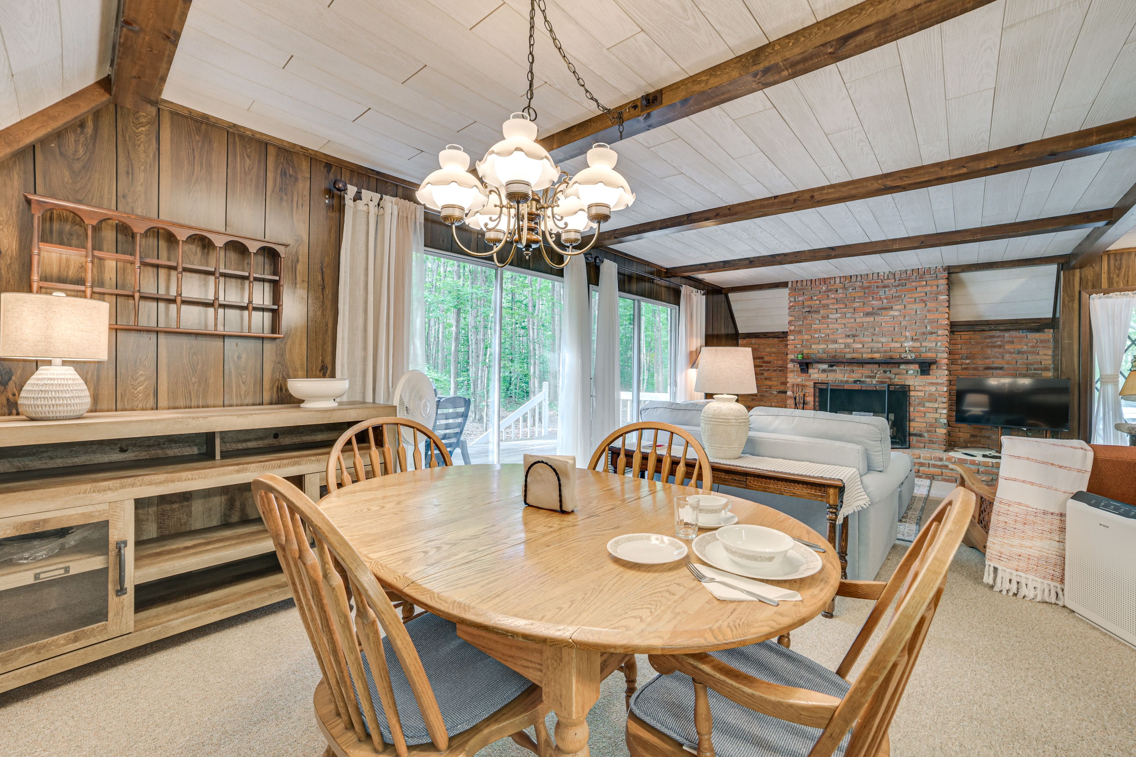Dining Area | Dishware & Flatware | 1st Floor