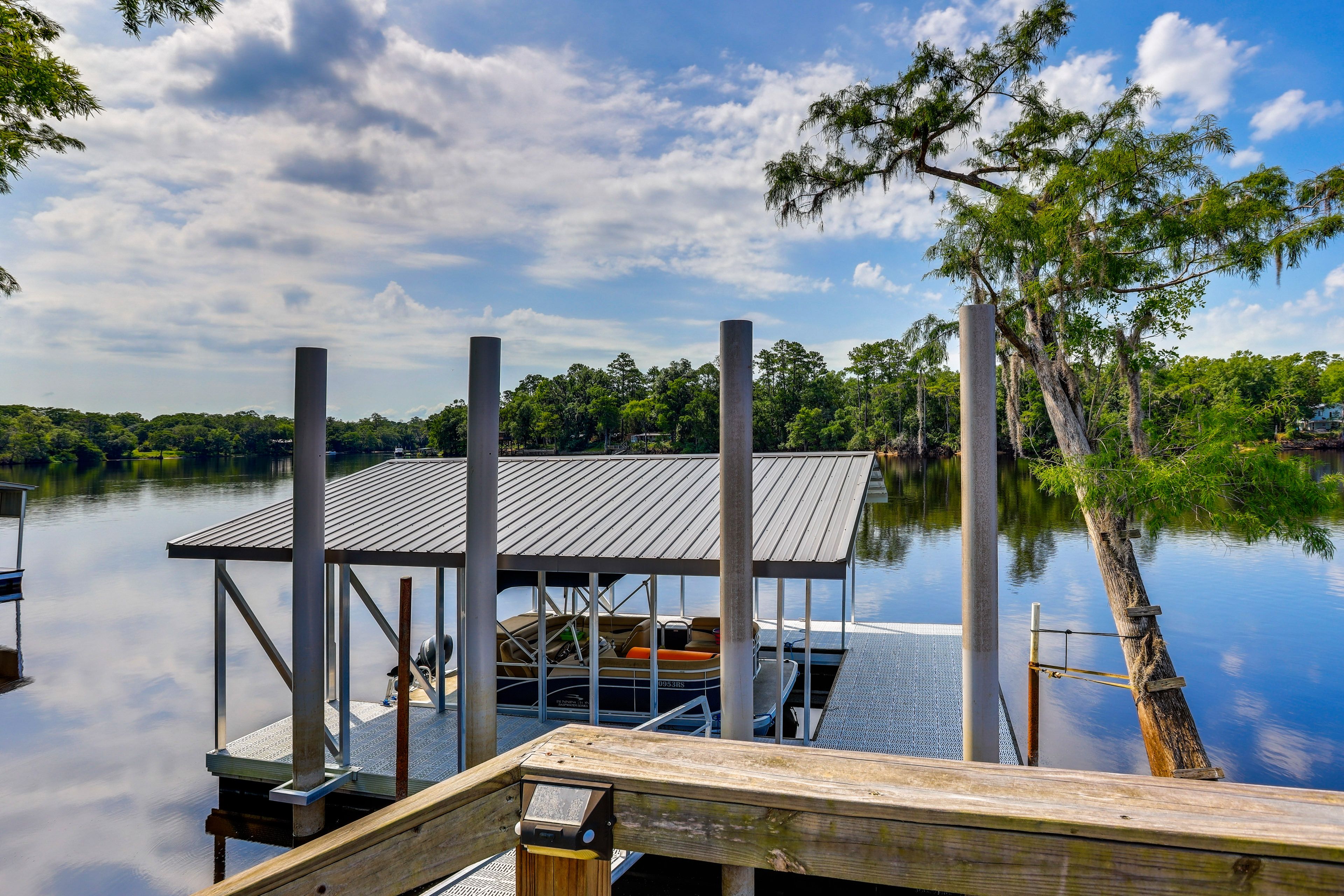 Space to Tie Up Boat | Suwannee River