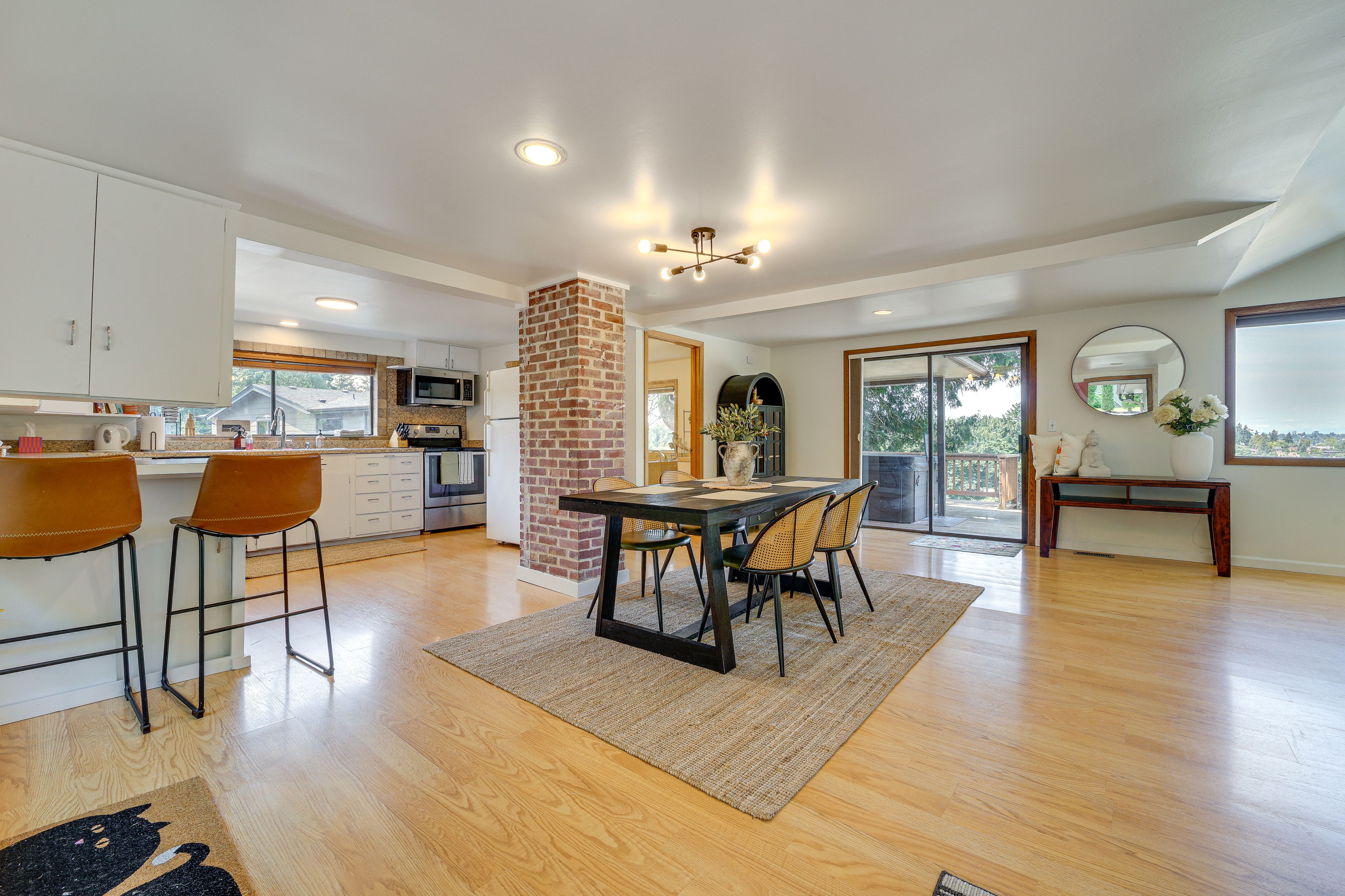 Open Interior Living Space
