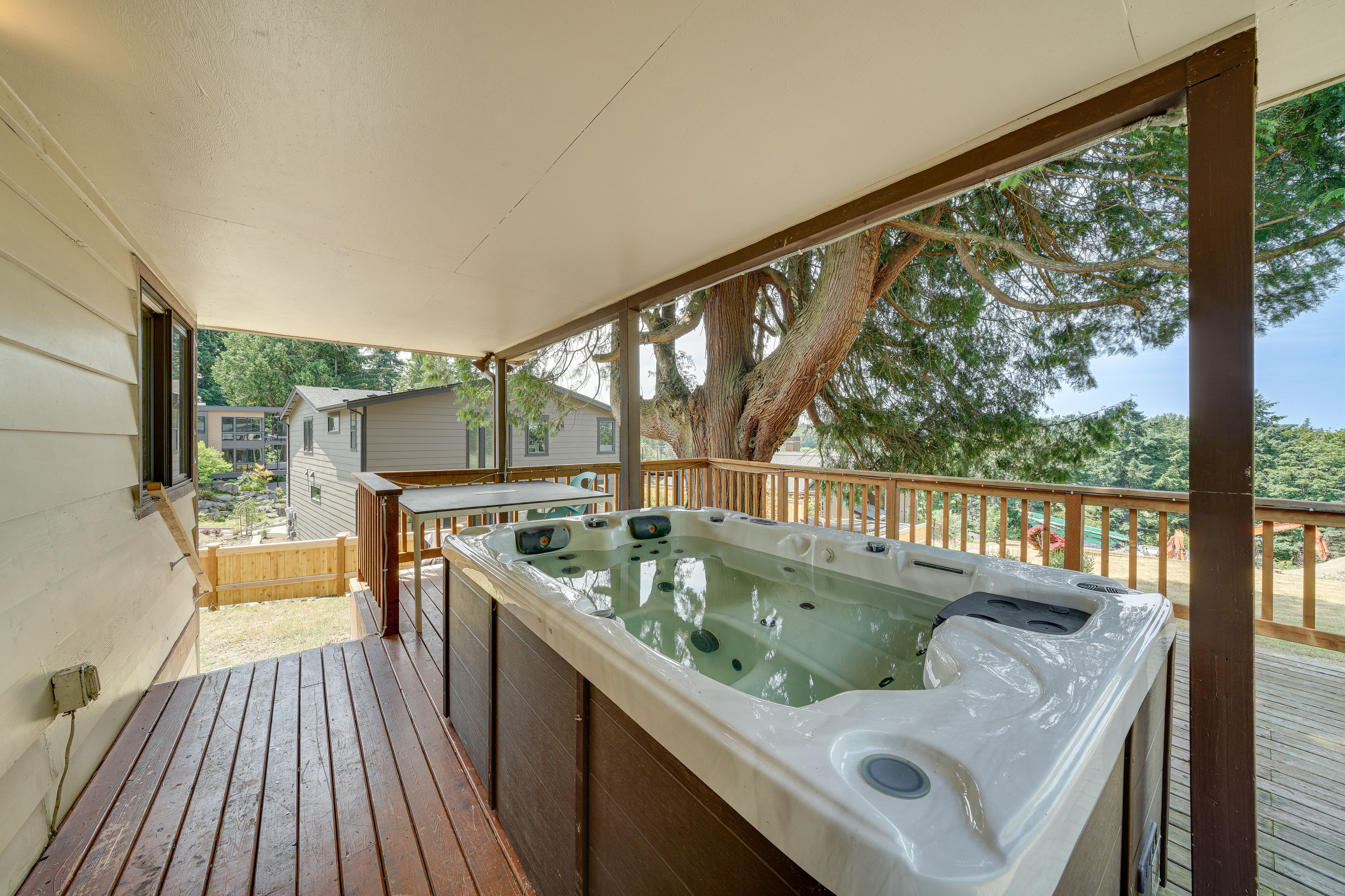 Spacious Deck | Private Hot Tub