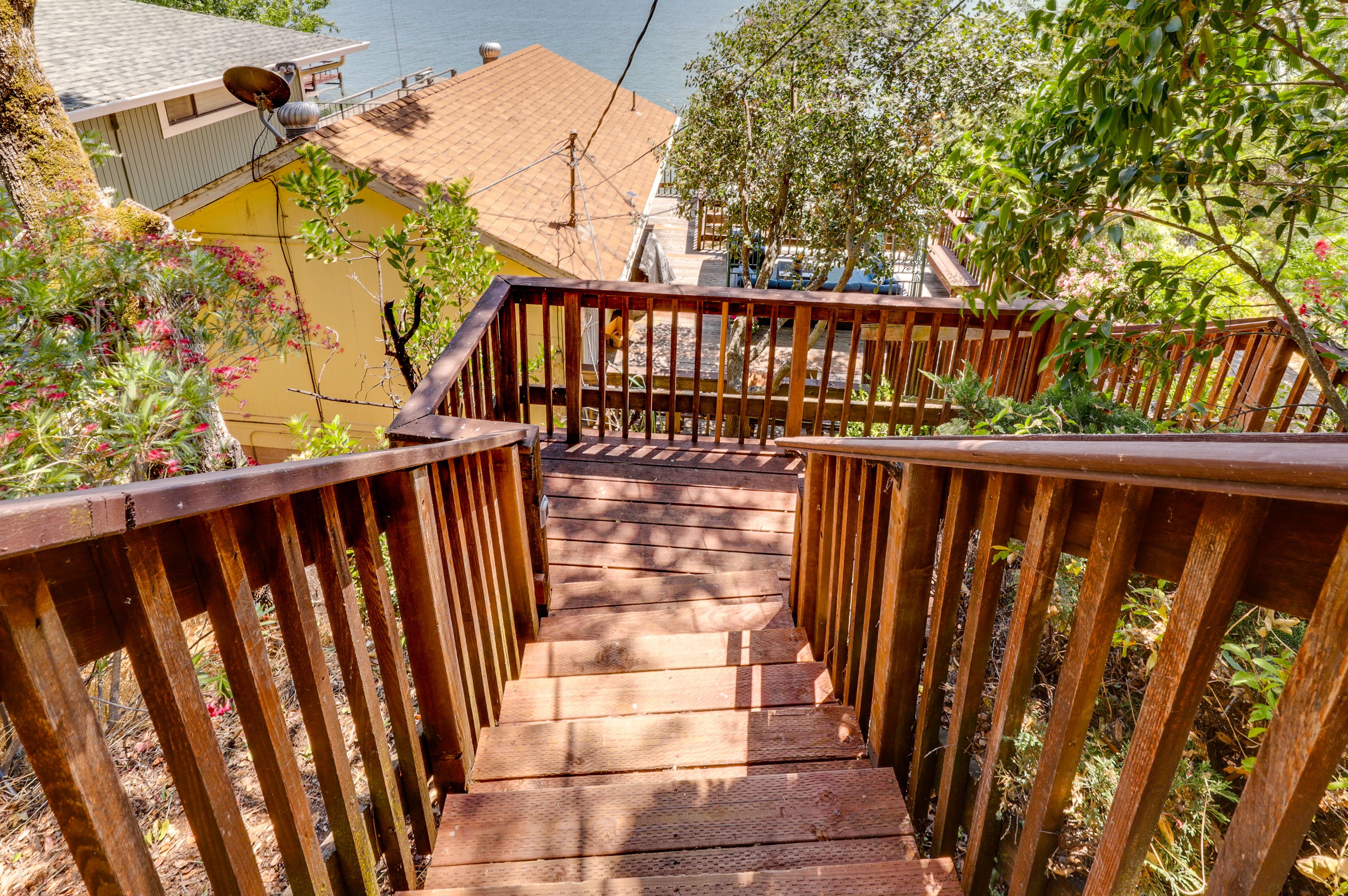 Stairs to Access Shared Outdoor Space