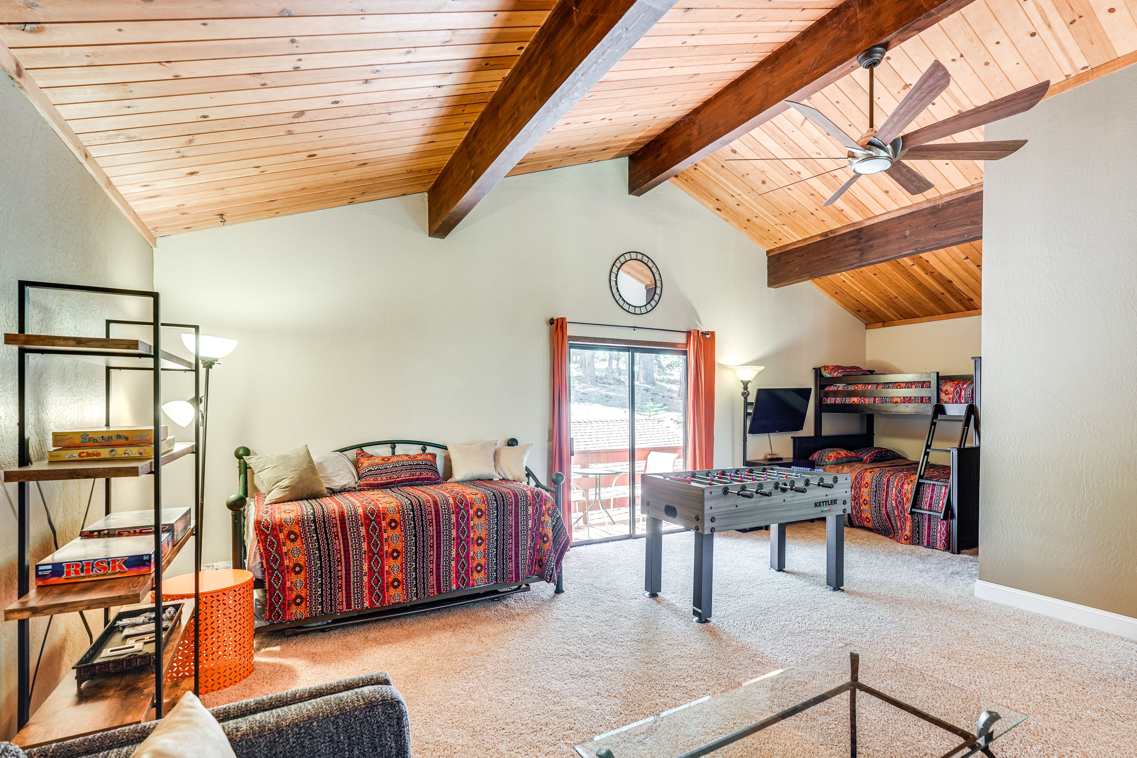 Loft | Upper Level | Twin Daybed w/ Twin Trundle | Twin/Queen Bunk Bed