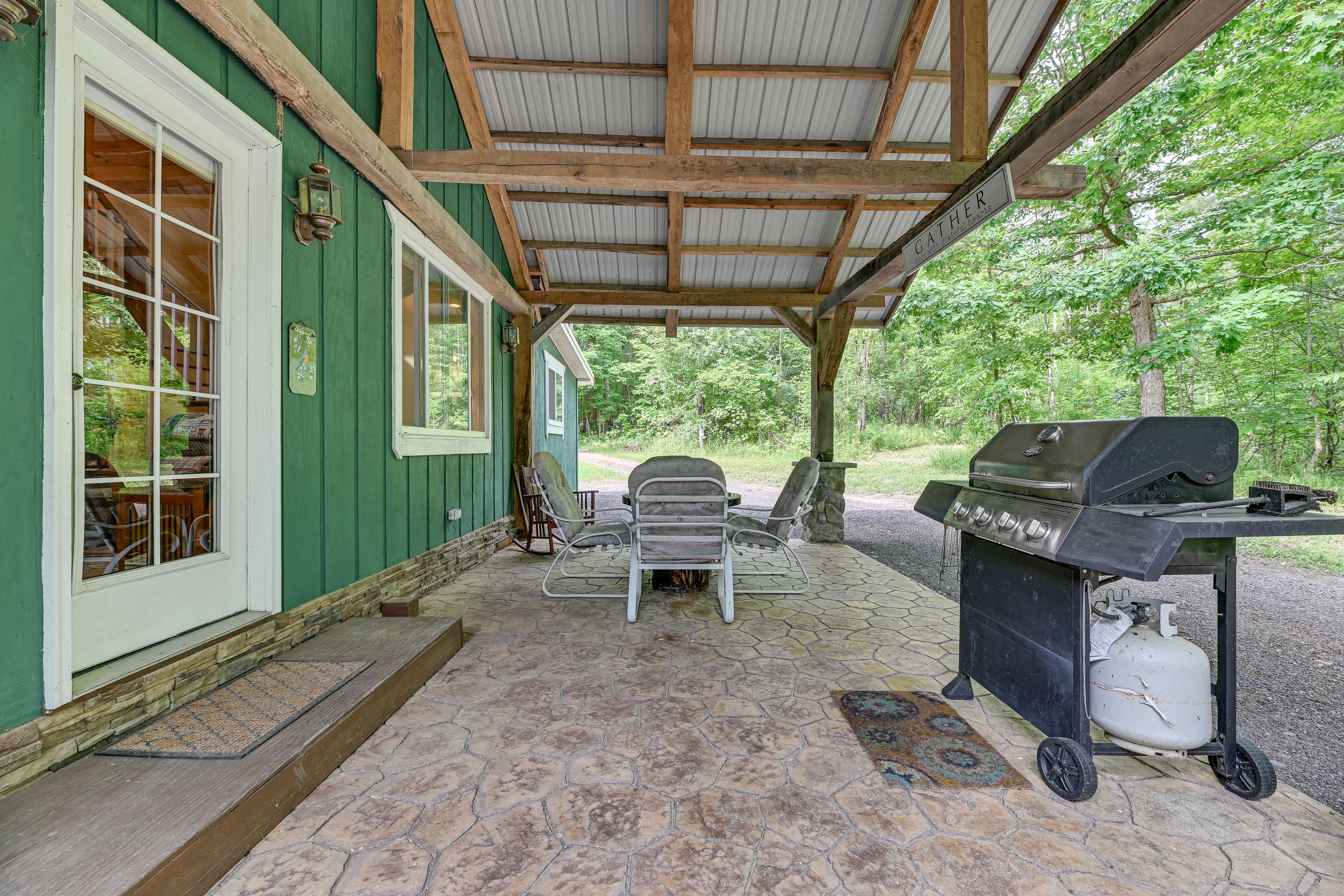 Covered Back Patio