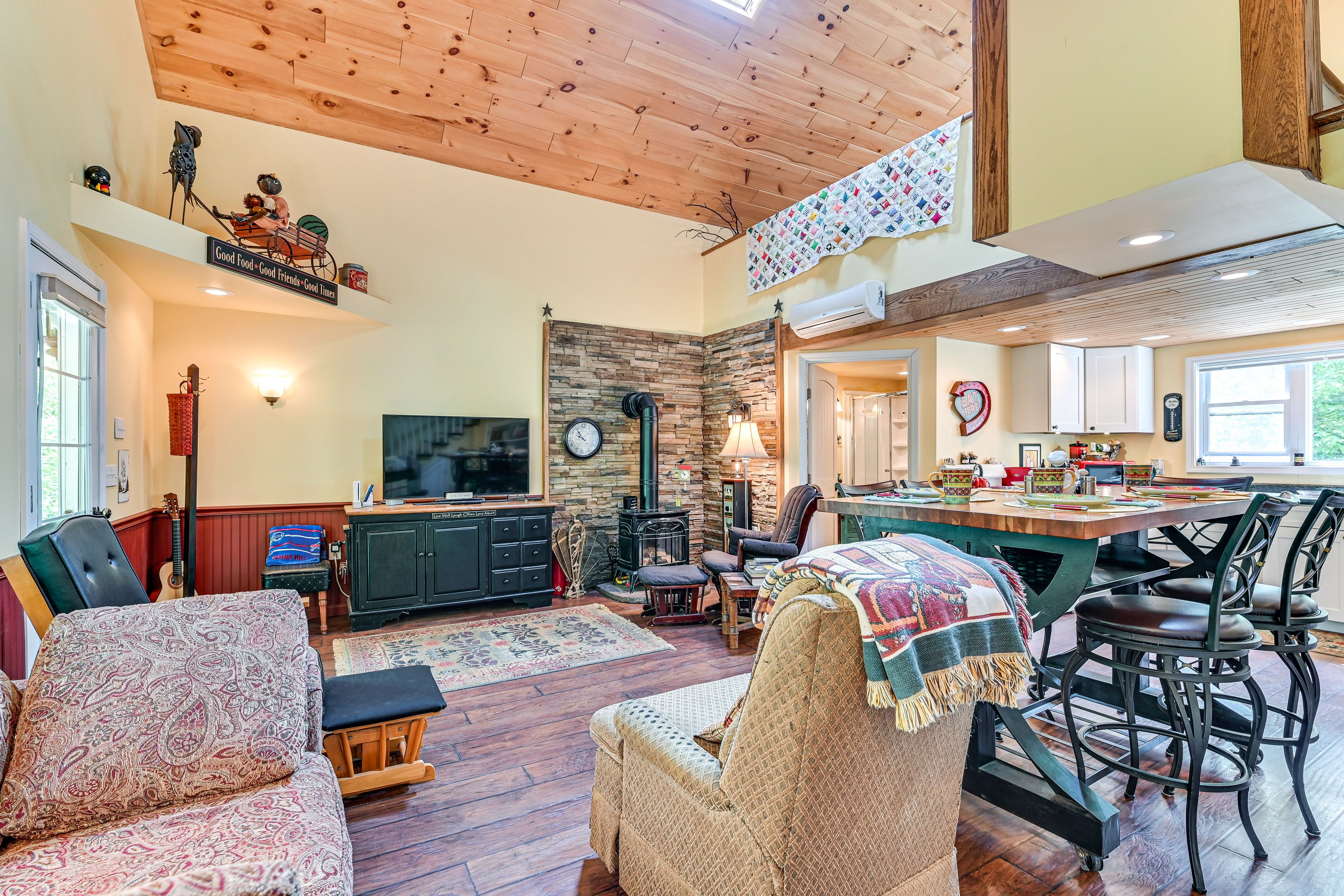 Danville Vacation Rental | 1BR | 1BA | Stairs Required | 900 Sq Ft