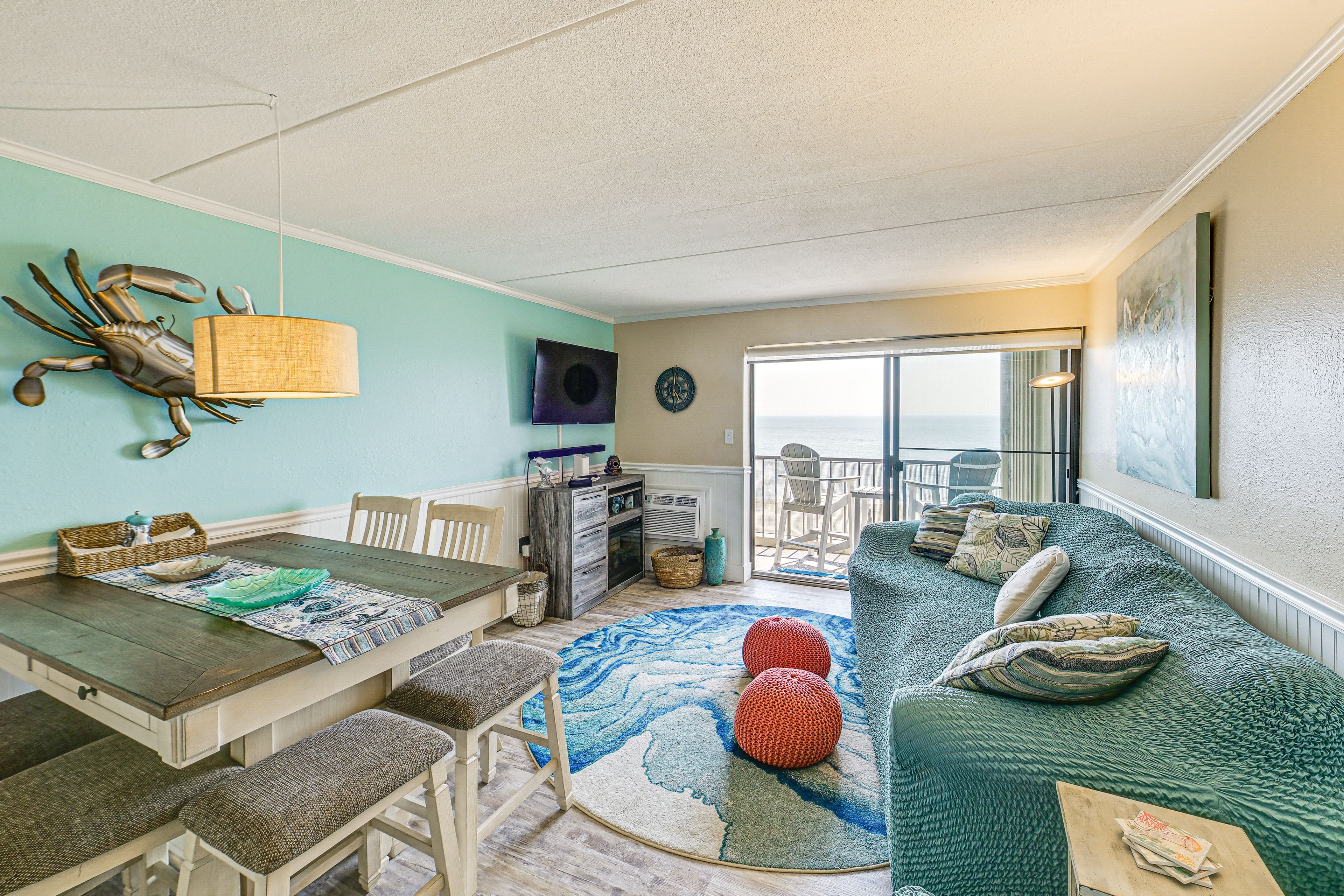 Property Interior | Single-Story Condo | Free WiFi | Central A/C & Heating