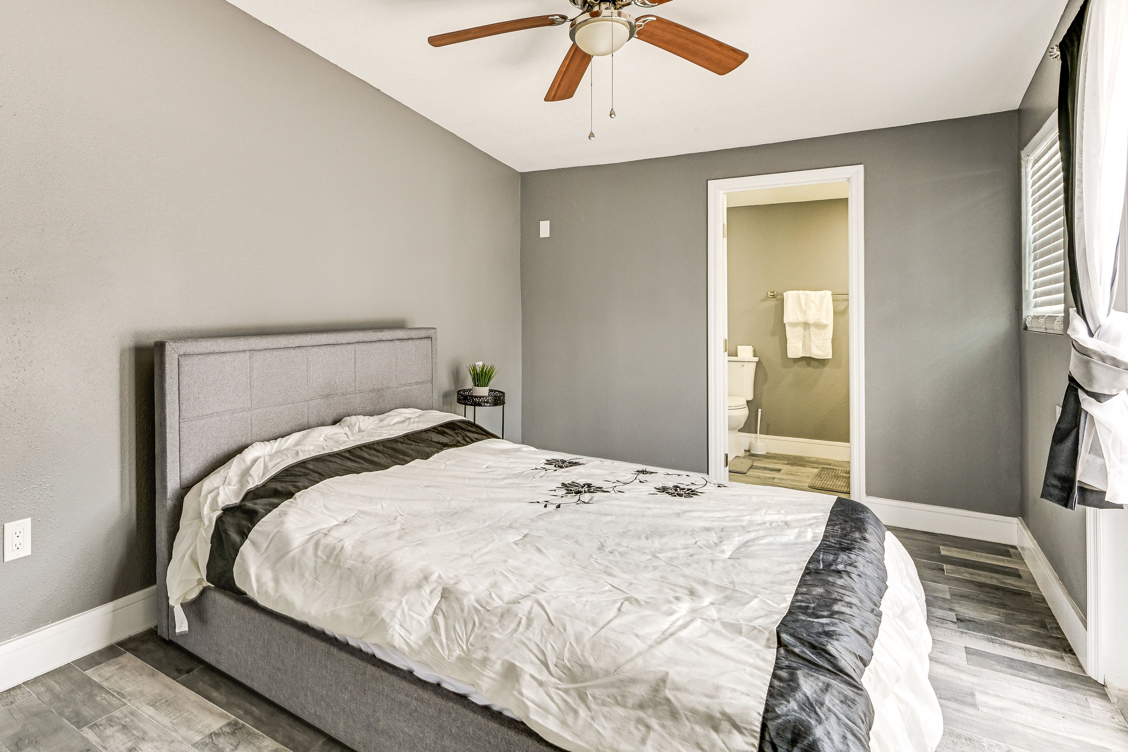 Bedroom 2 | Queen Bed | Smart TV | Patio Access