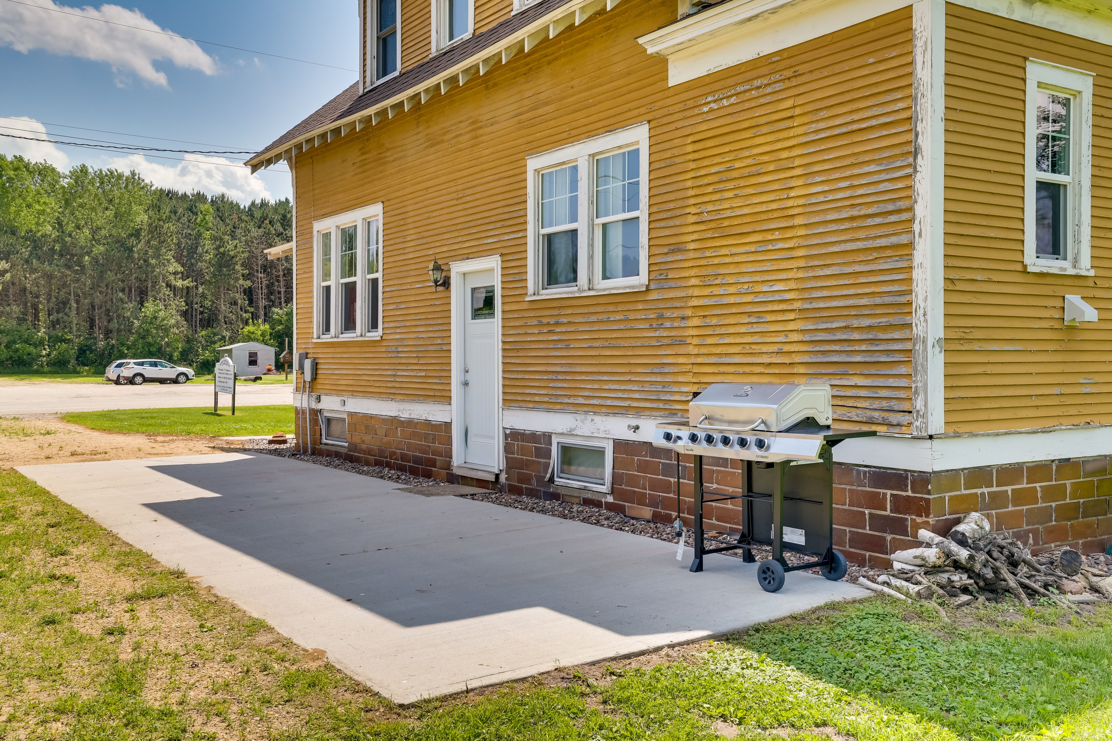 Exterior | Gas Grill | Spacious Yard