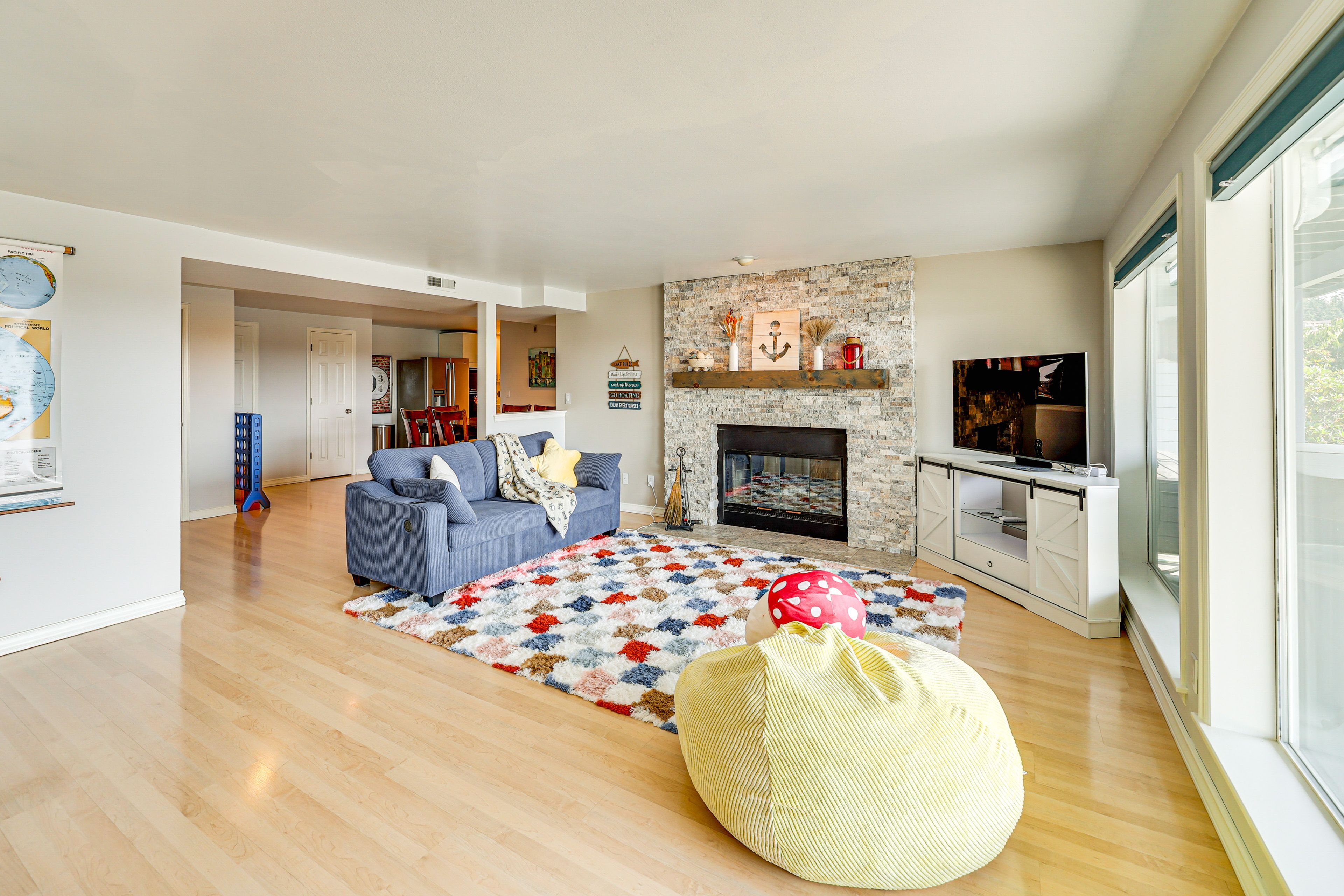 Game Room | Queen Sleeper Sofa | Foosball Table | Smart TV | Lower Level