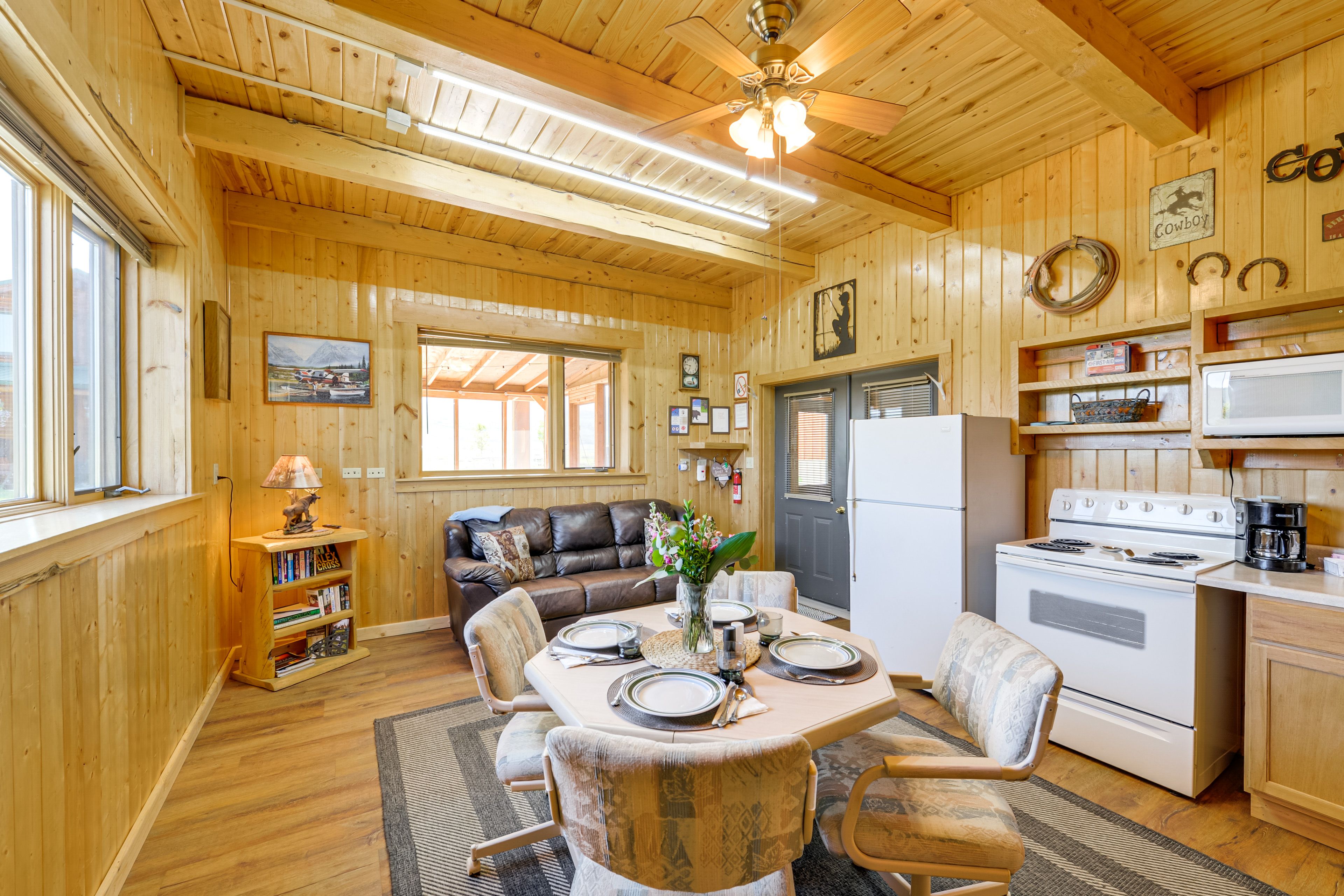 Studio | Dining Area & Kitchen | Drip Coffee Maker