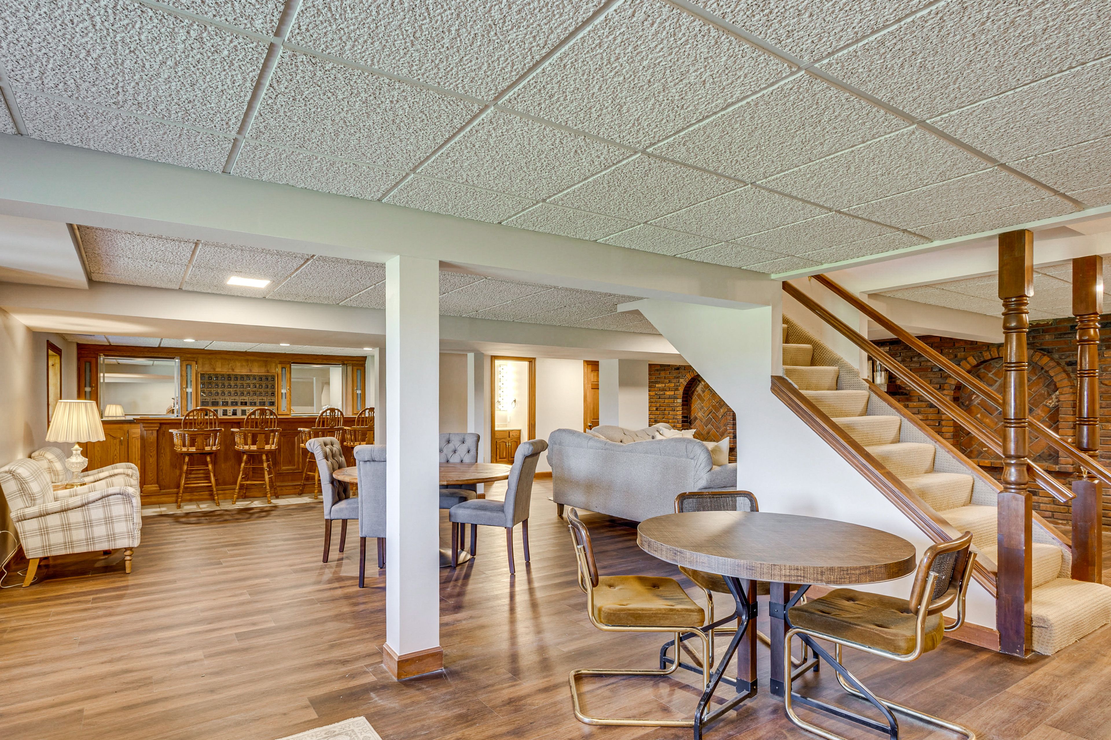 Downstairs Lounge | Smart TV | Dry Bar | Lower Level