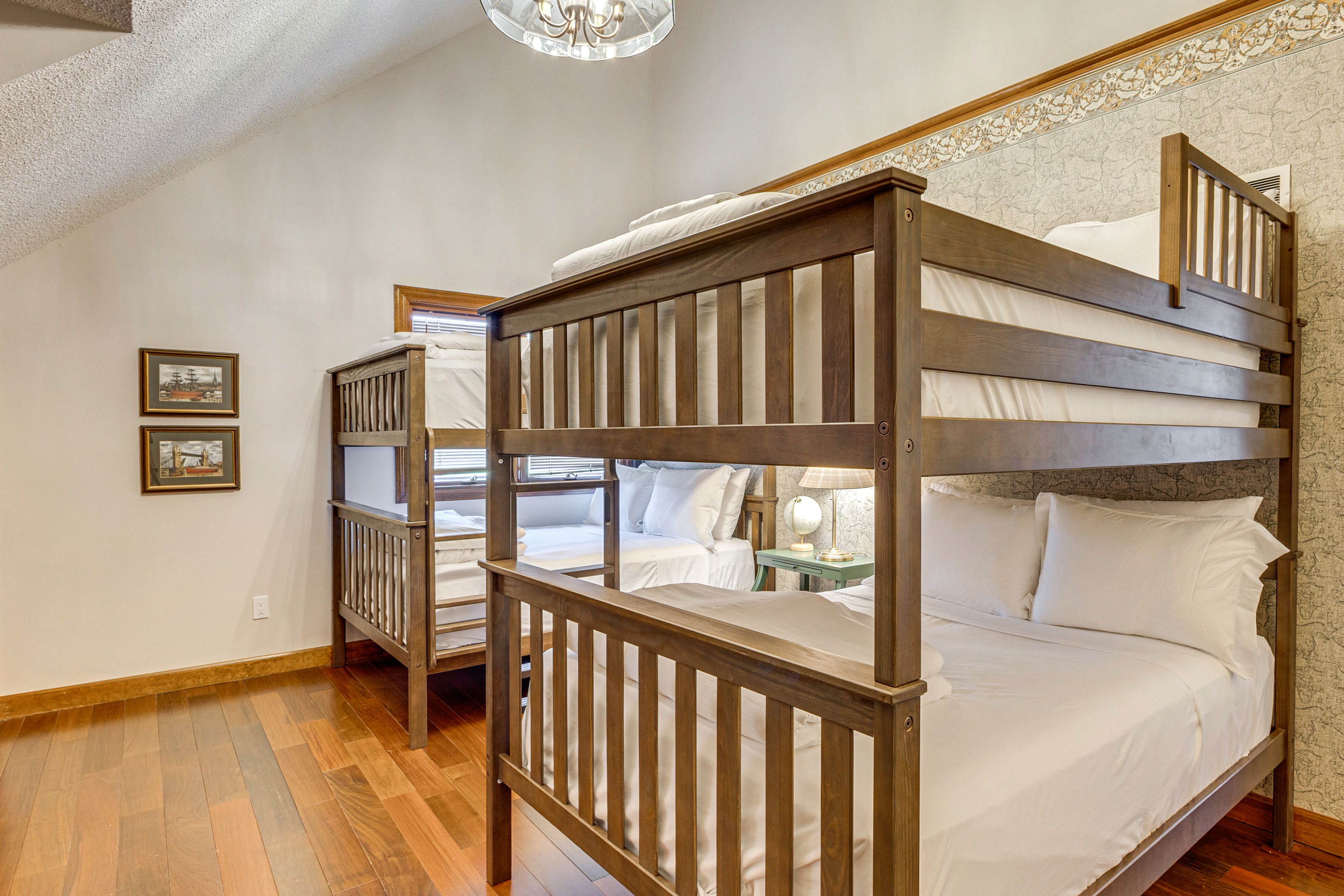 Bedroom 2 | 2 Full Bunk Beds | Main Level