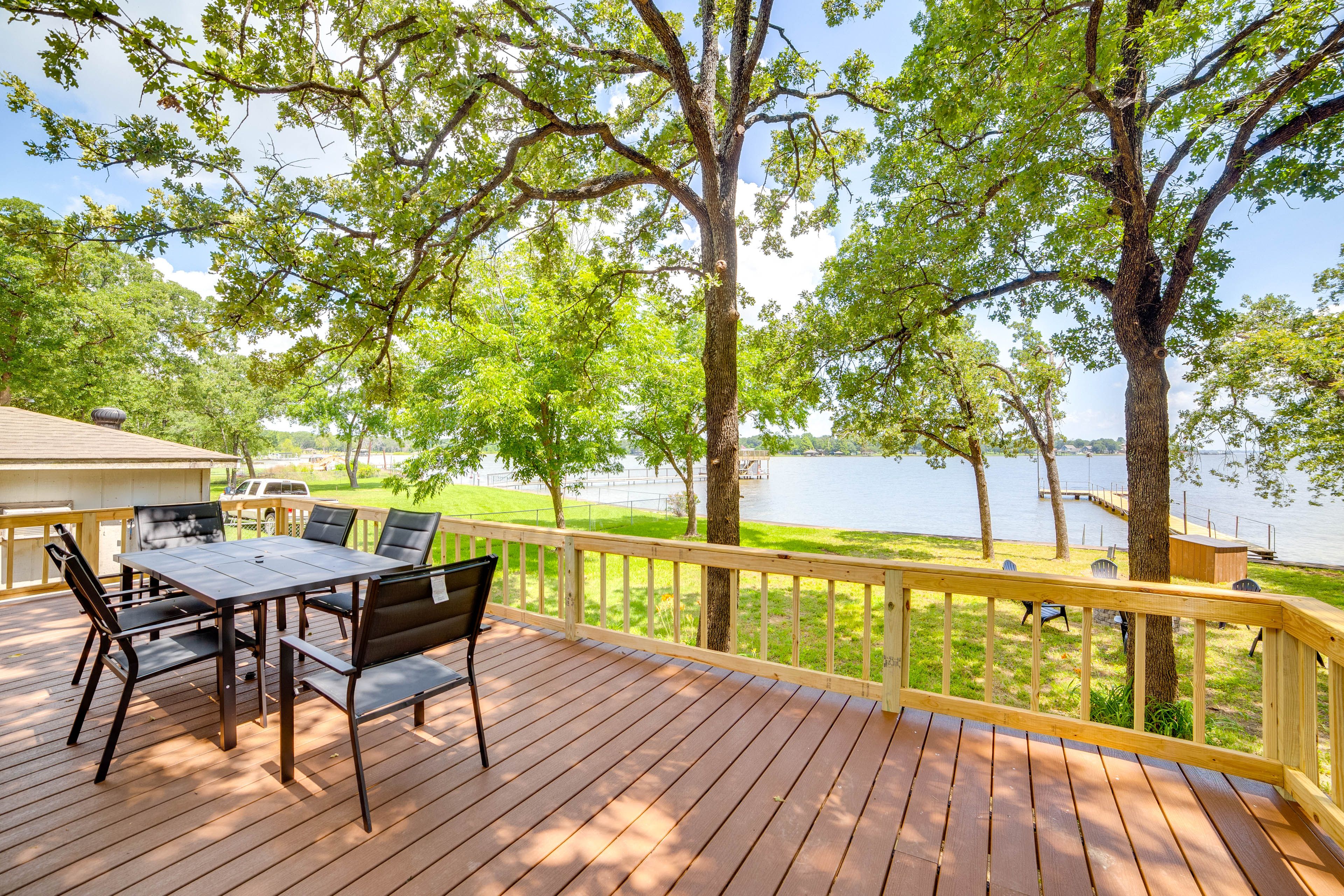 Deck | Dining Area | Water View