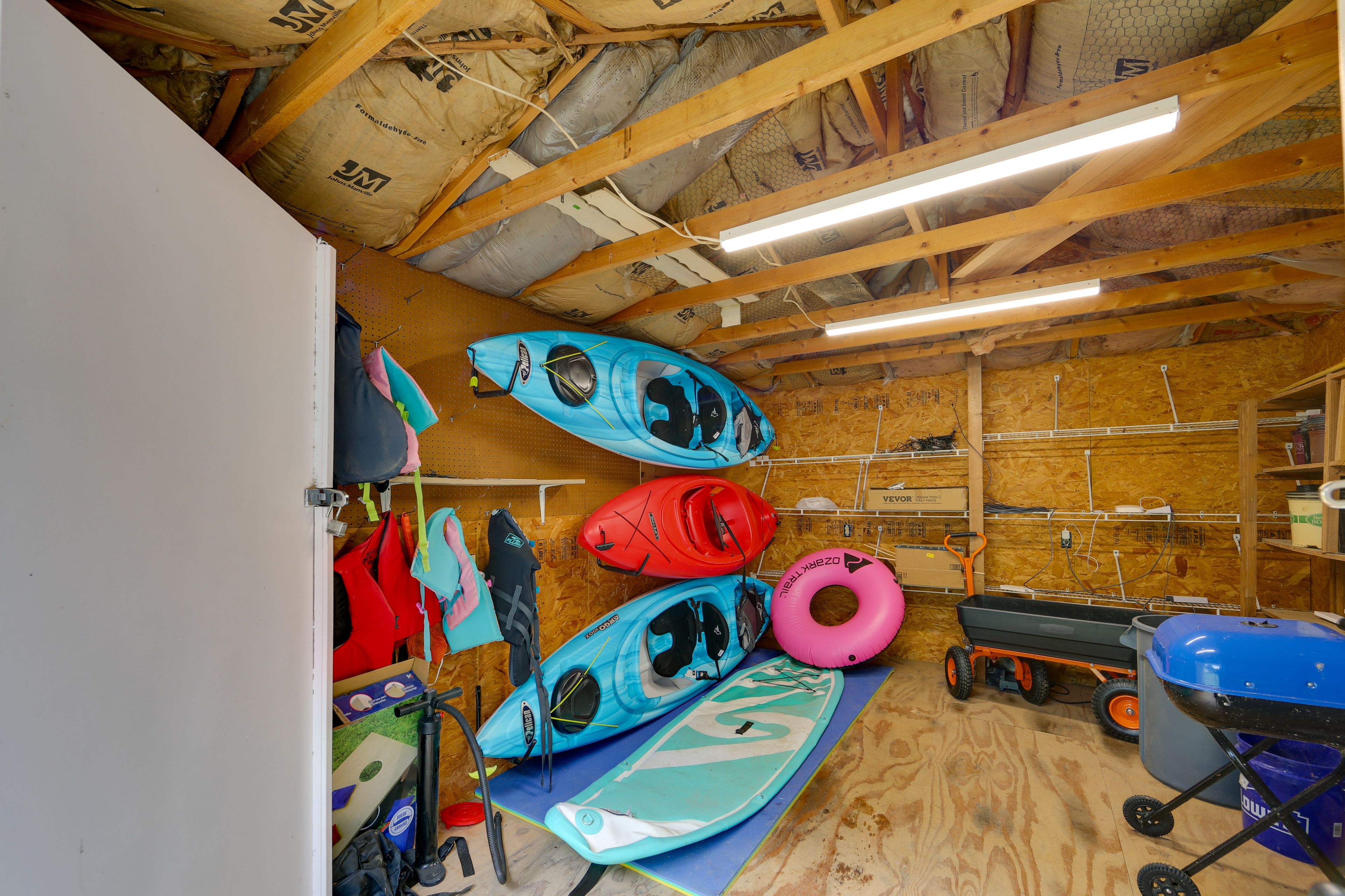 Kayak | Fishing Poles | Life Vests | Cornhole