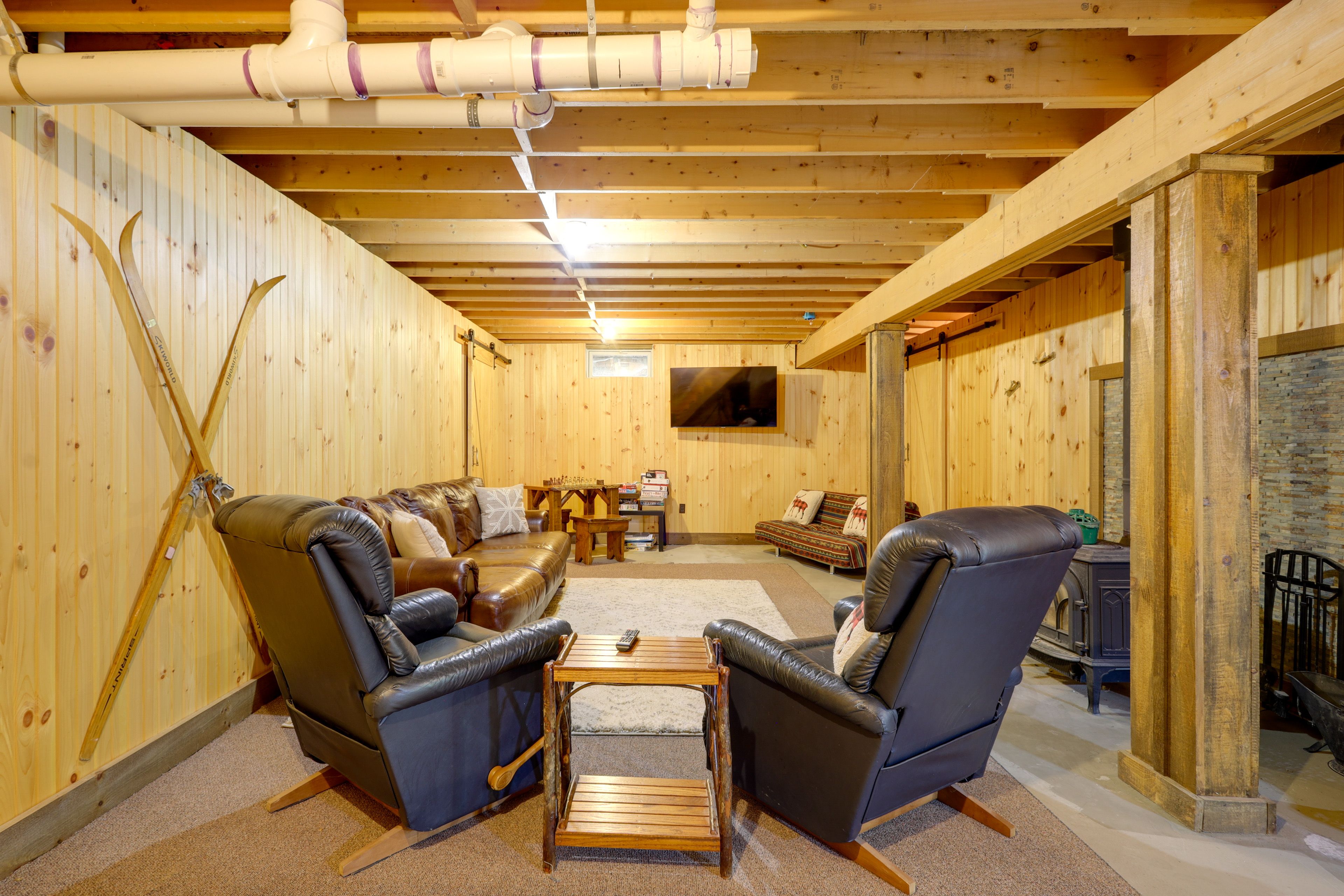 Game Room | Lower Level | Foosball Table | Board Games | Fireplace