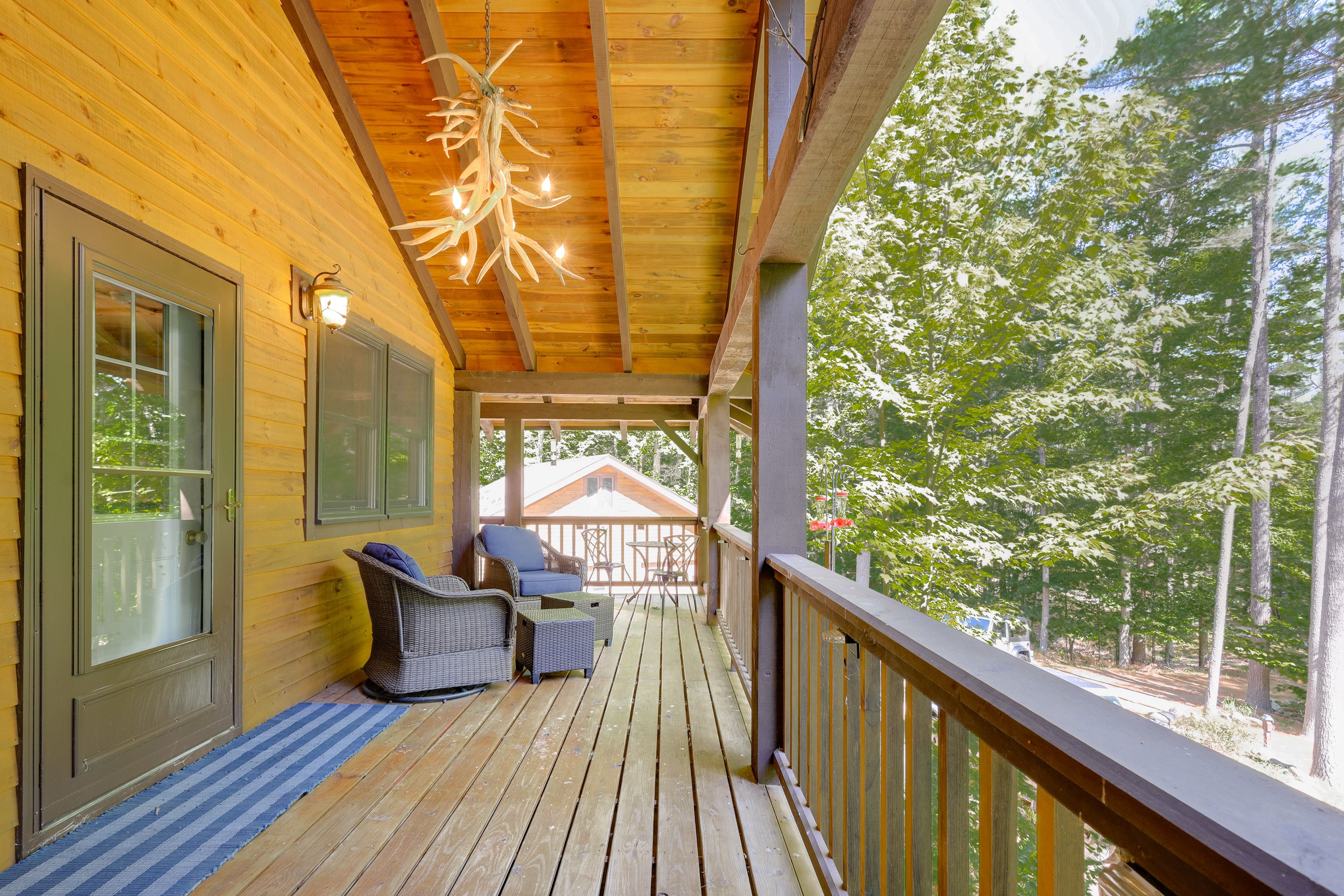 Deck | Outdoor Seating | Charcoal Grill