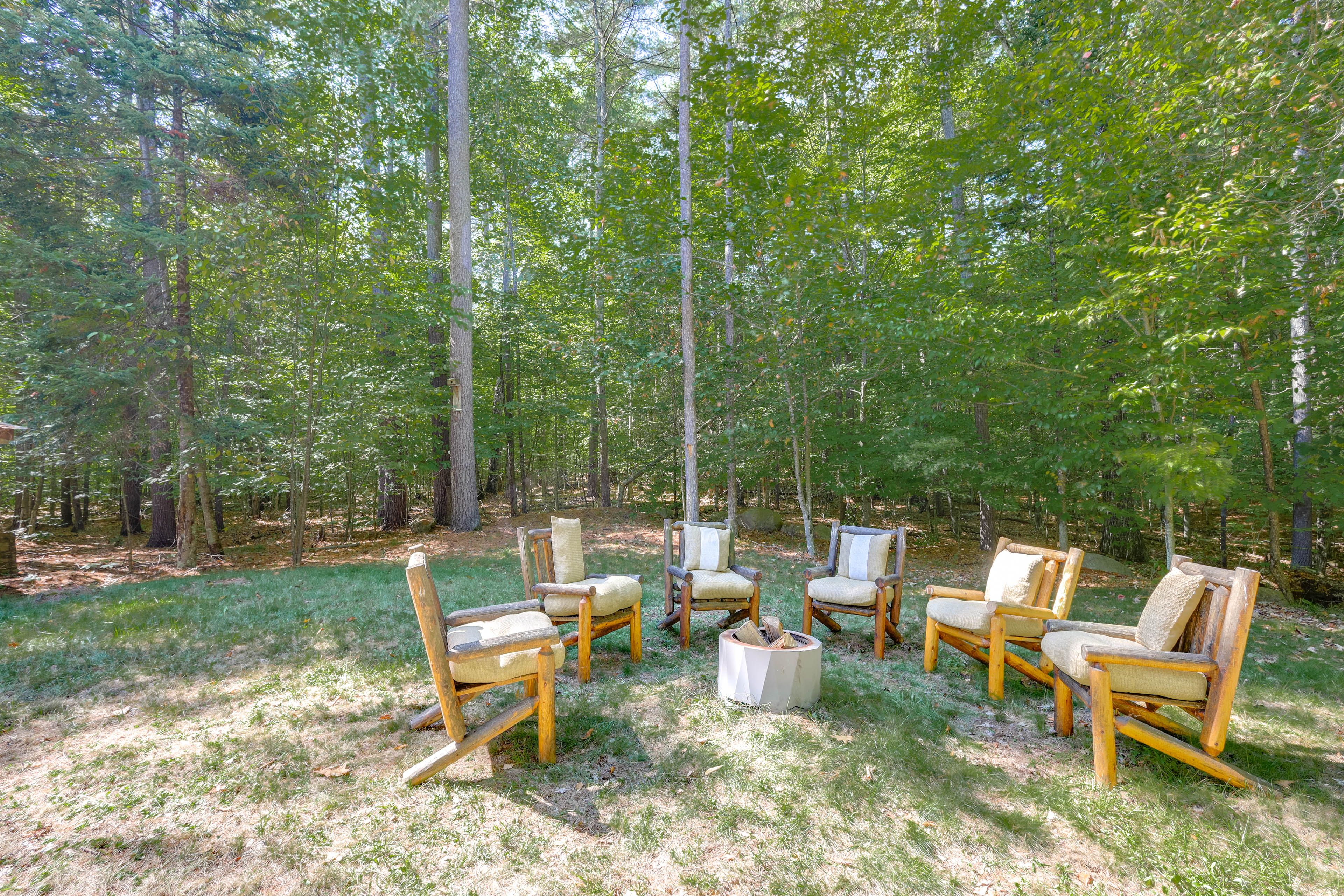 Wood-Burning Fire Pit