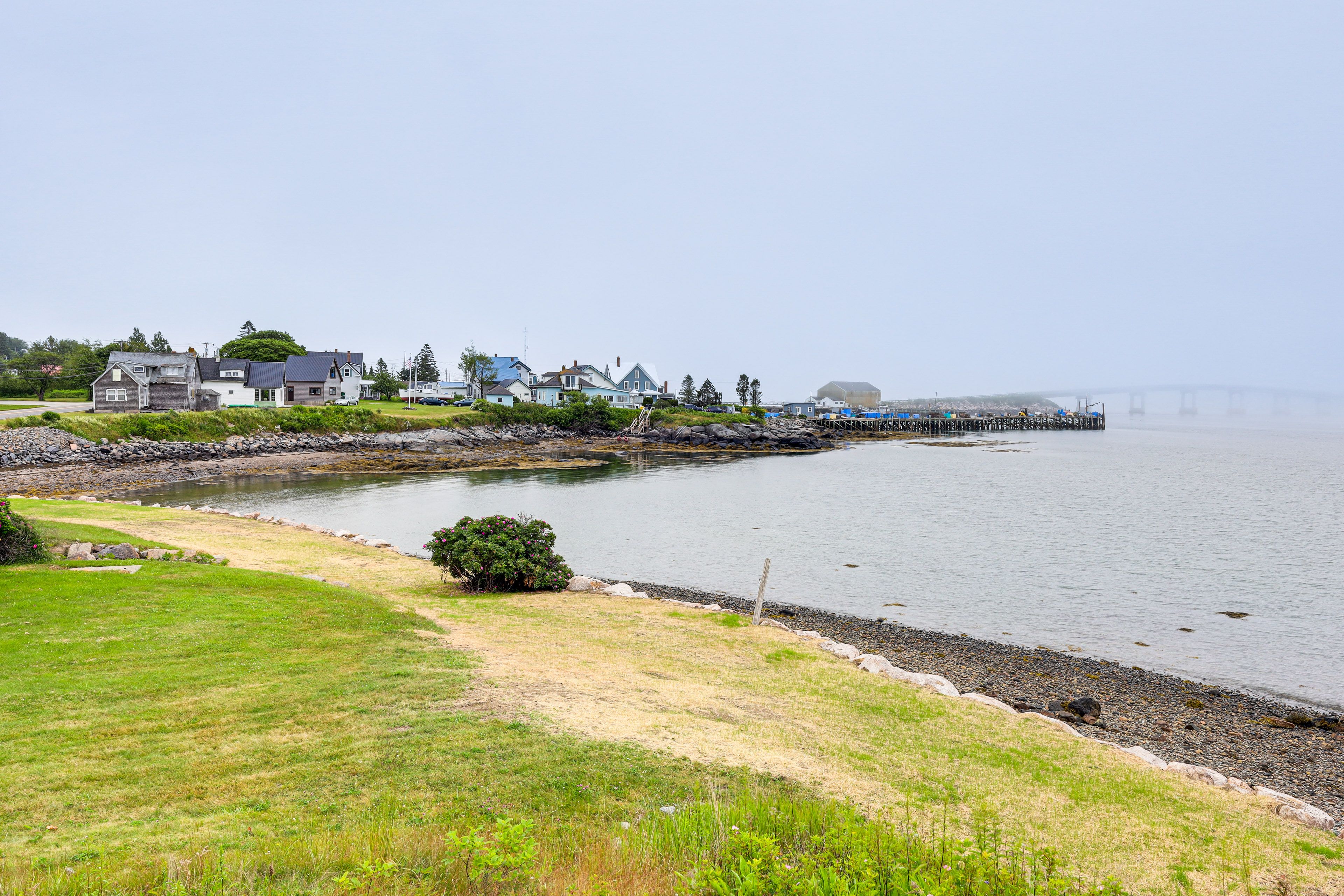 Jonesport Vacation Rental | 2BR | 1BA | 1,636 Sq Ft | 1 Step to Enter