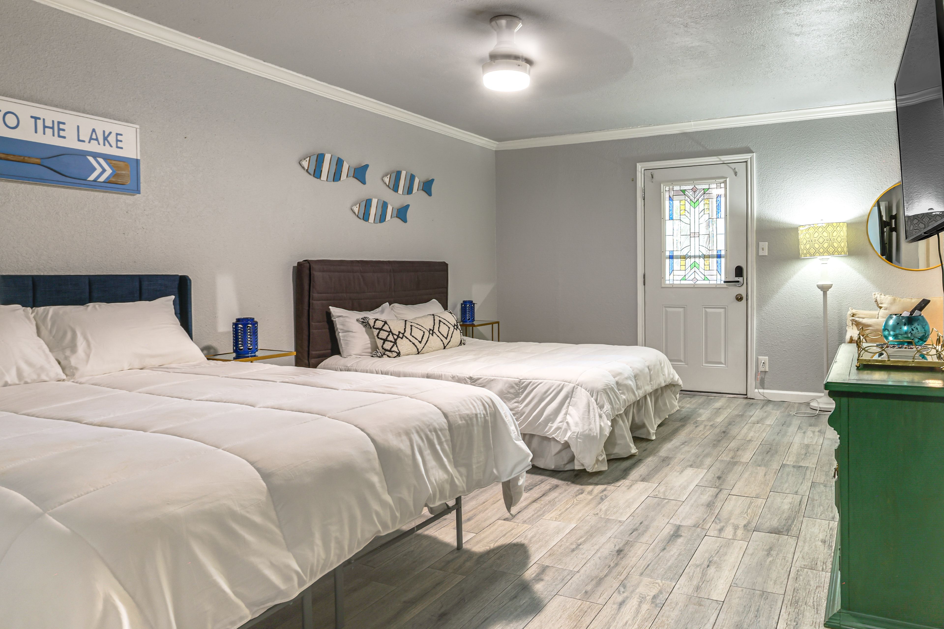 Bedroom 2 | 2 Queen Beds | Lower Floor