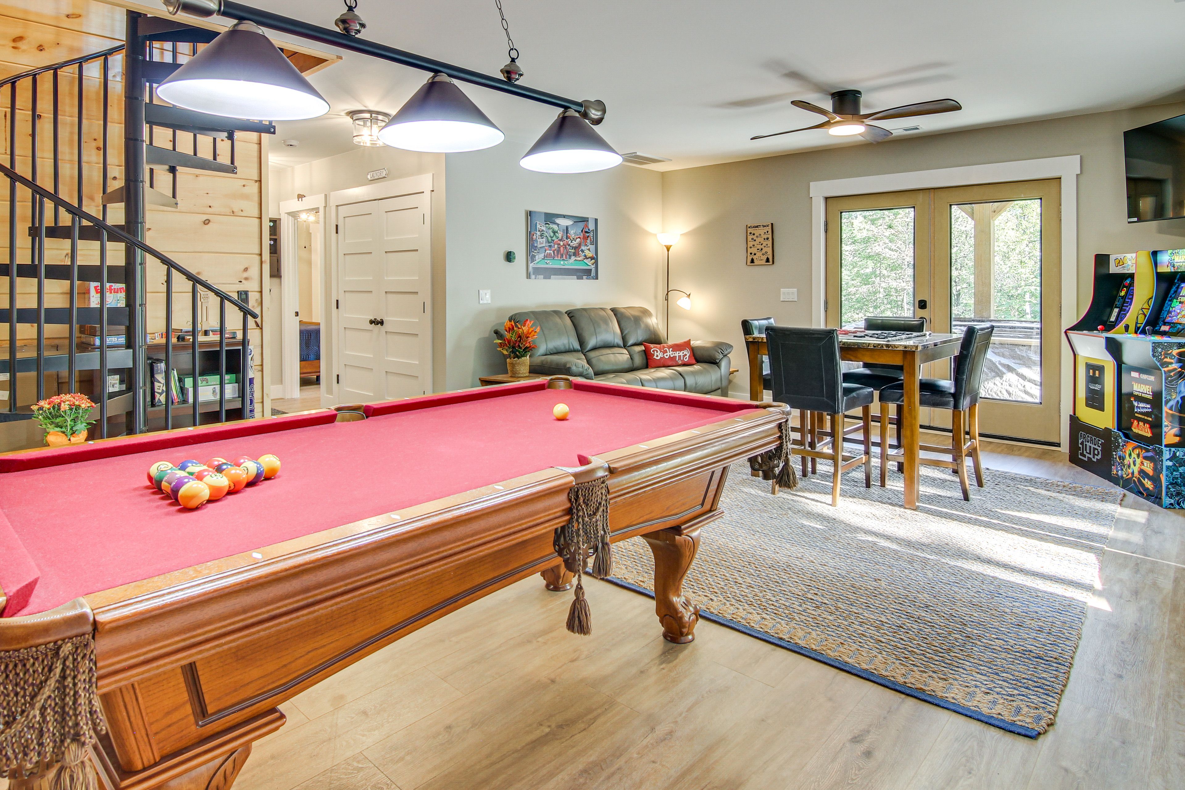 Game Room | Basement Floor | Arcade Consoles