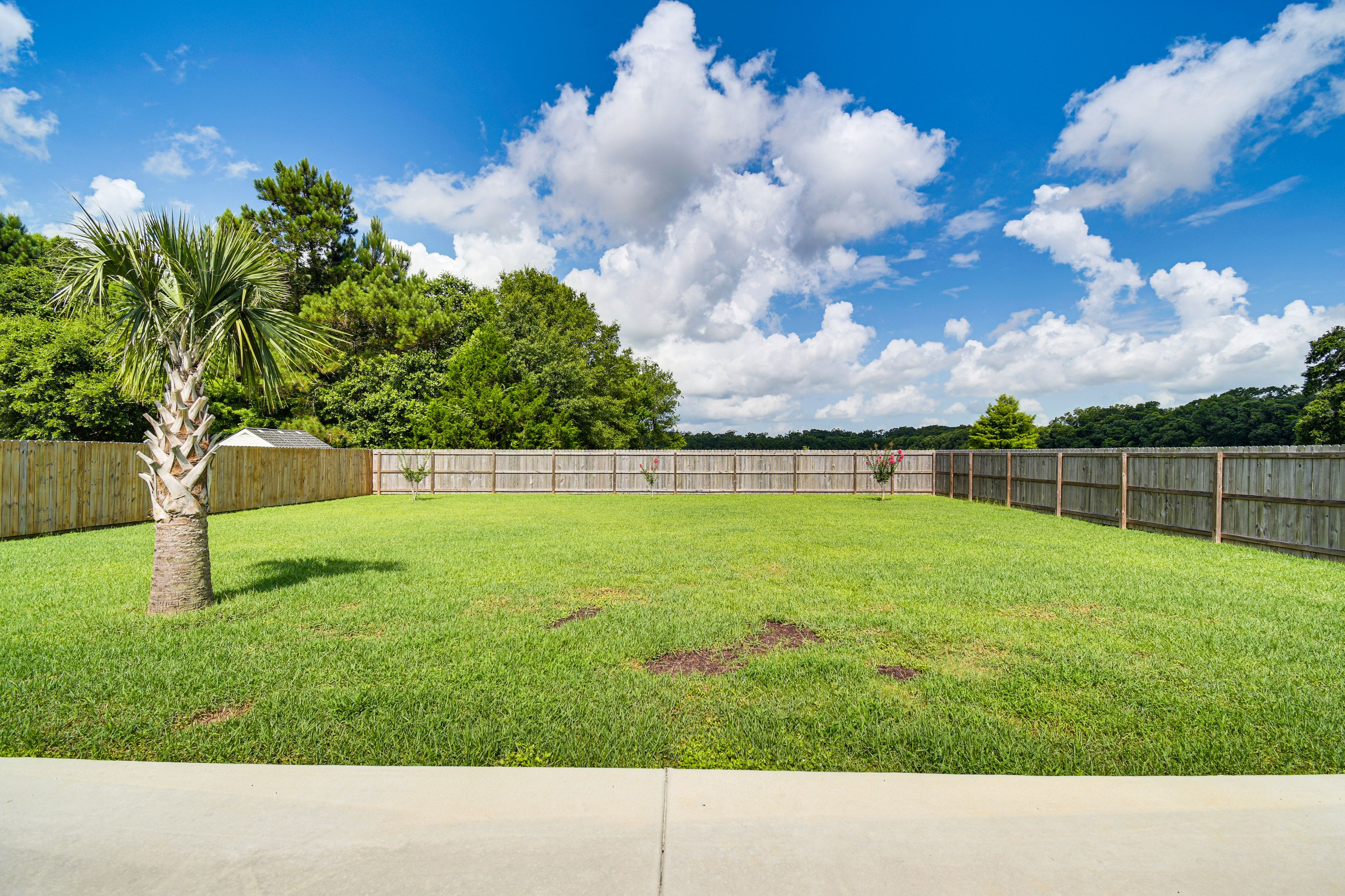 Private Backyard Area