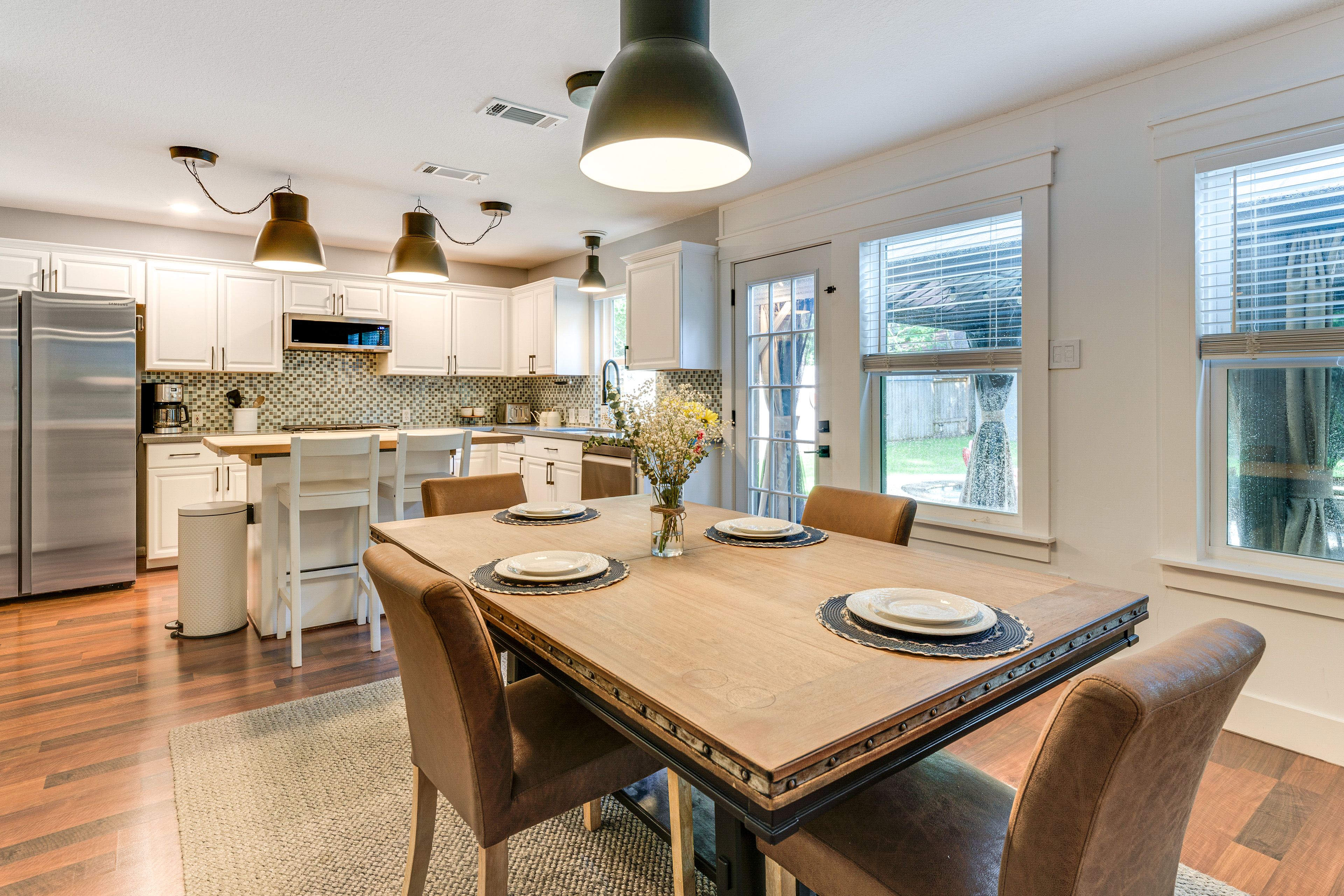 Dining Area | Dishware & Flatware Provided | 1st Floor