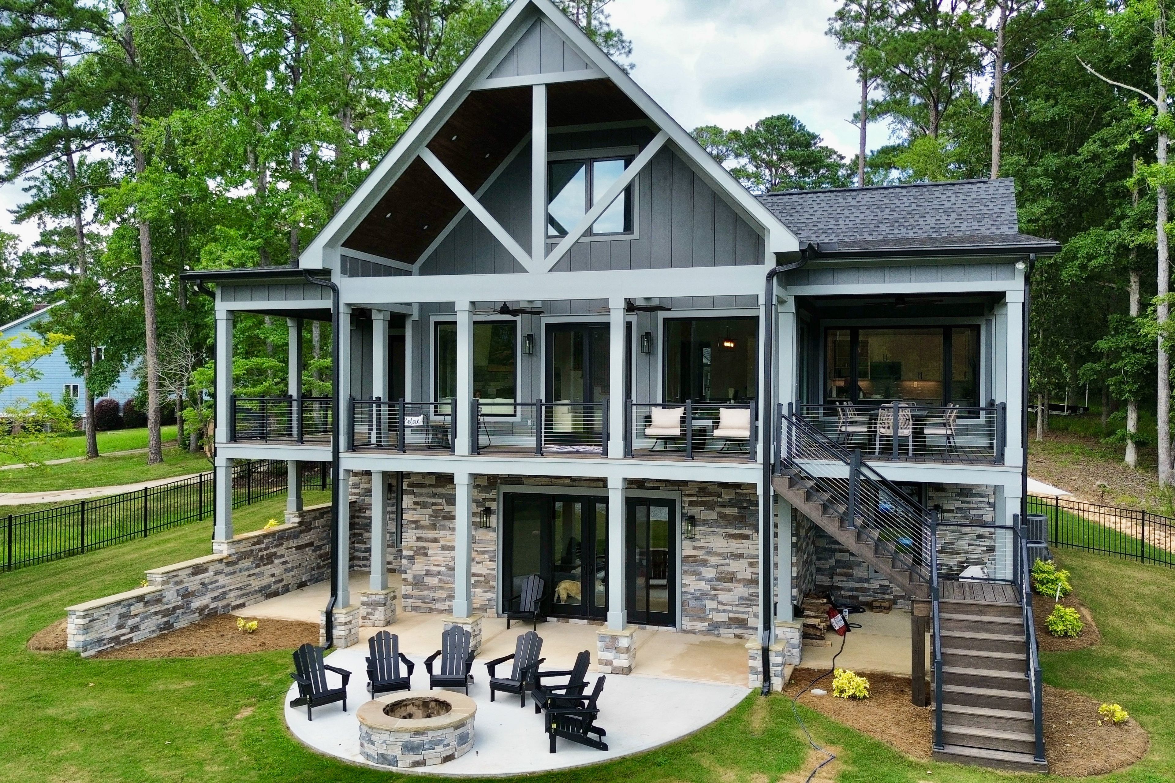 3-Story House | Fenced Backyard | Private Dock