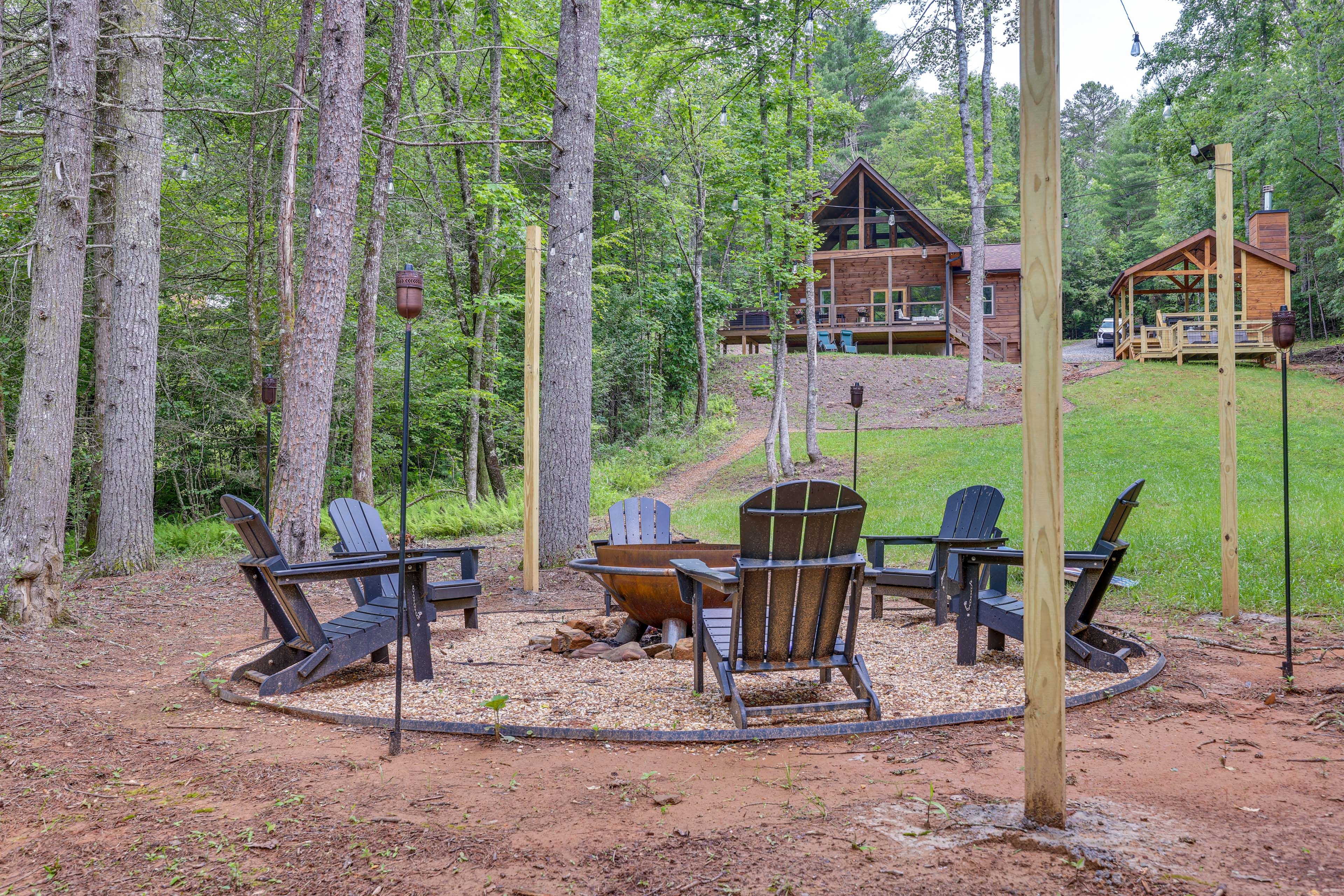 Spacious Yard | Wood-Burning Fire Pit