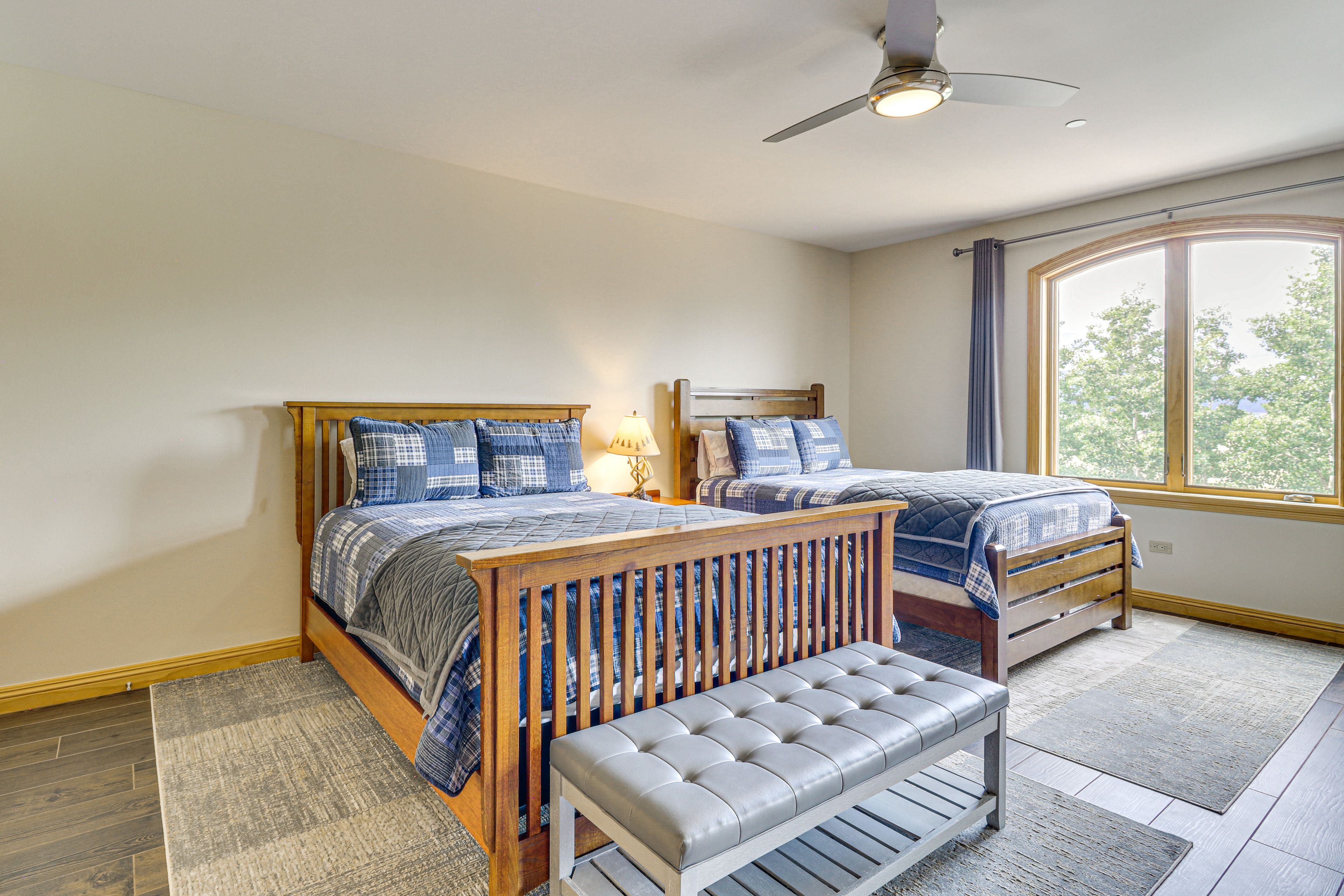 Bedroom 2 | 2 Queen Beds | Twin Bunk Bed