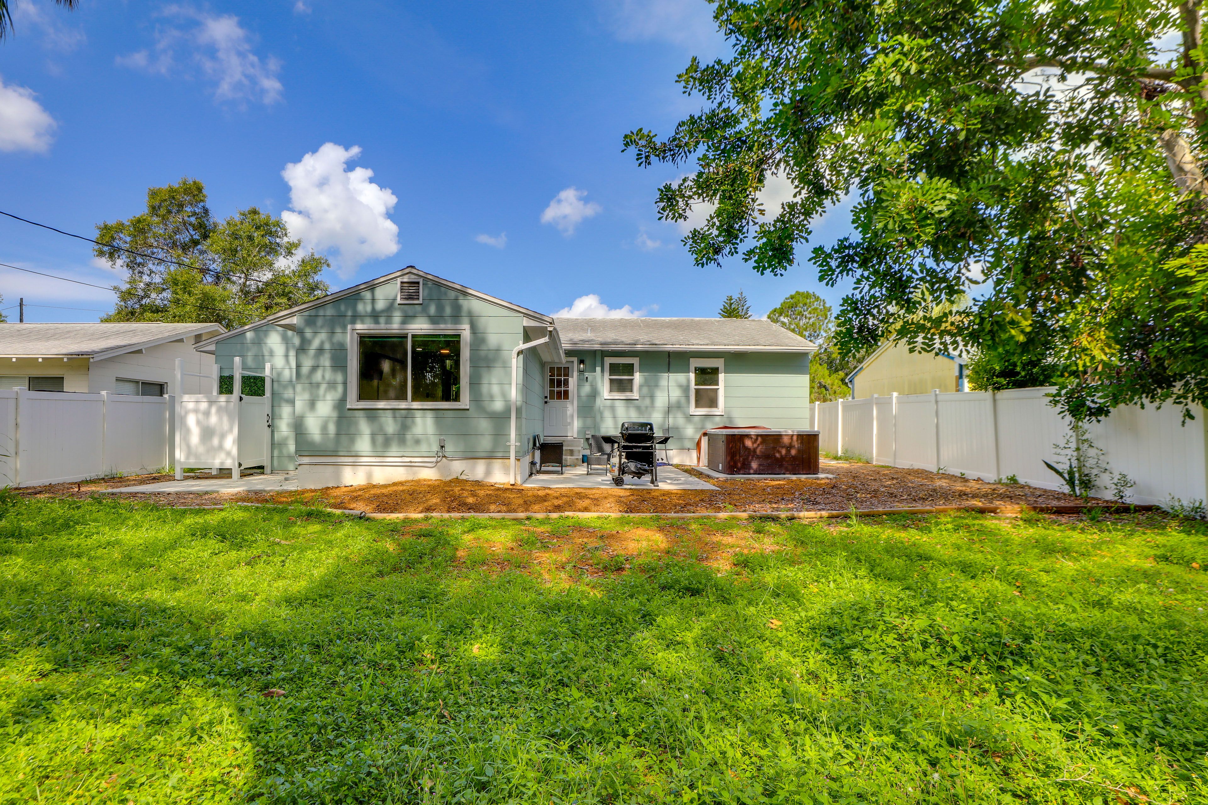 Fenced Lot