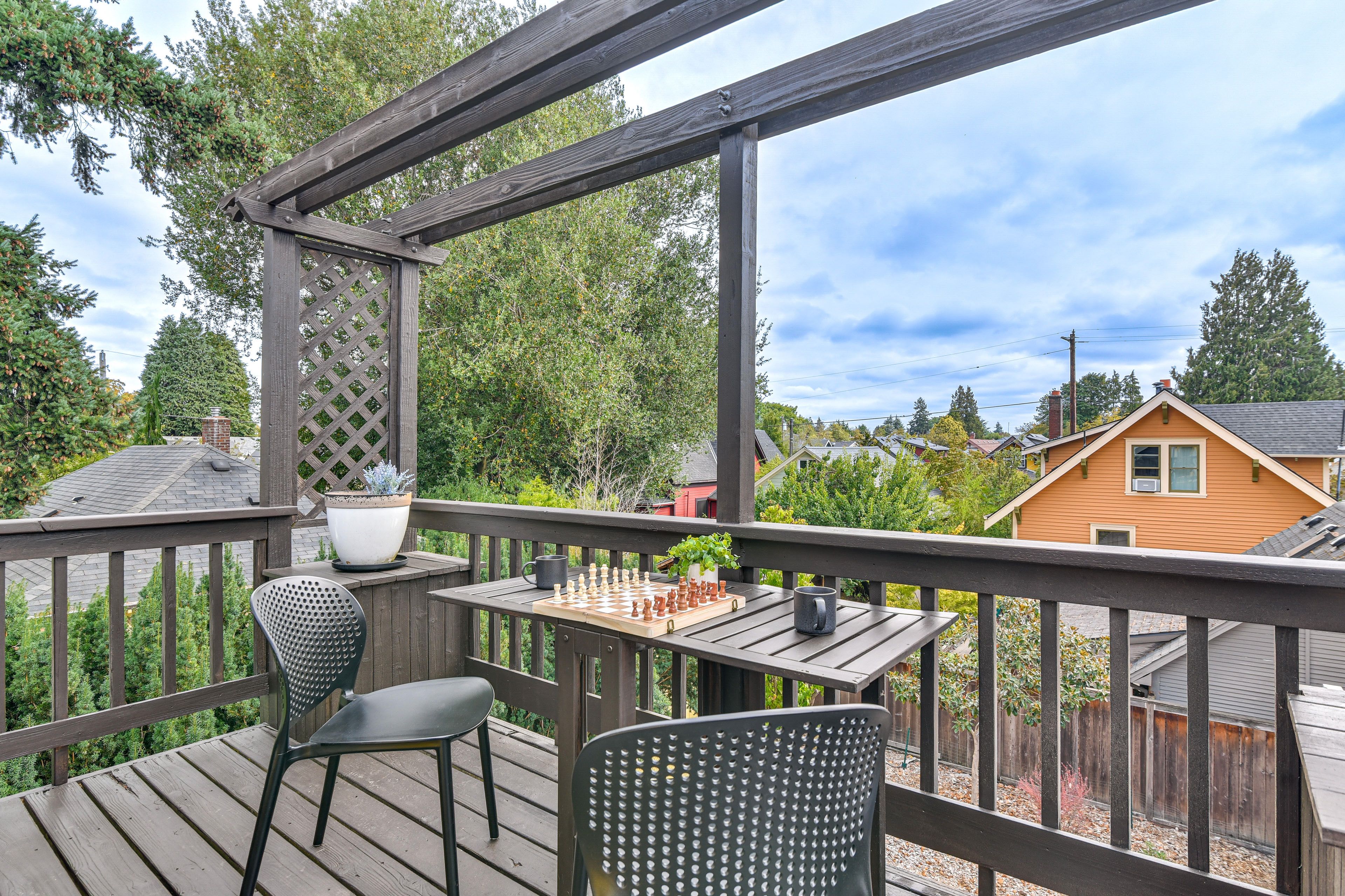 Furnished Balcony w/ View