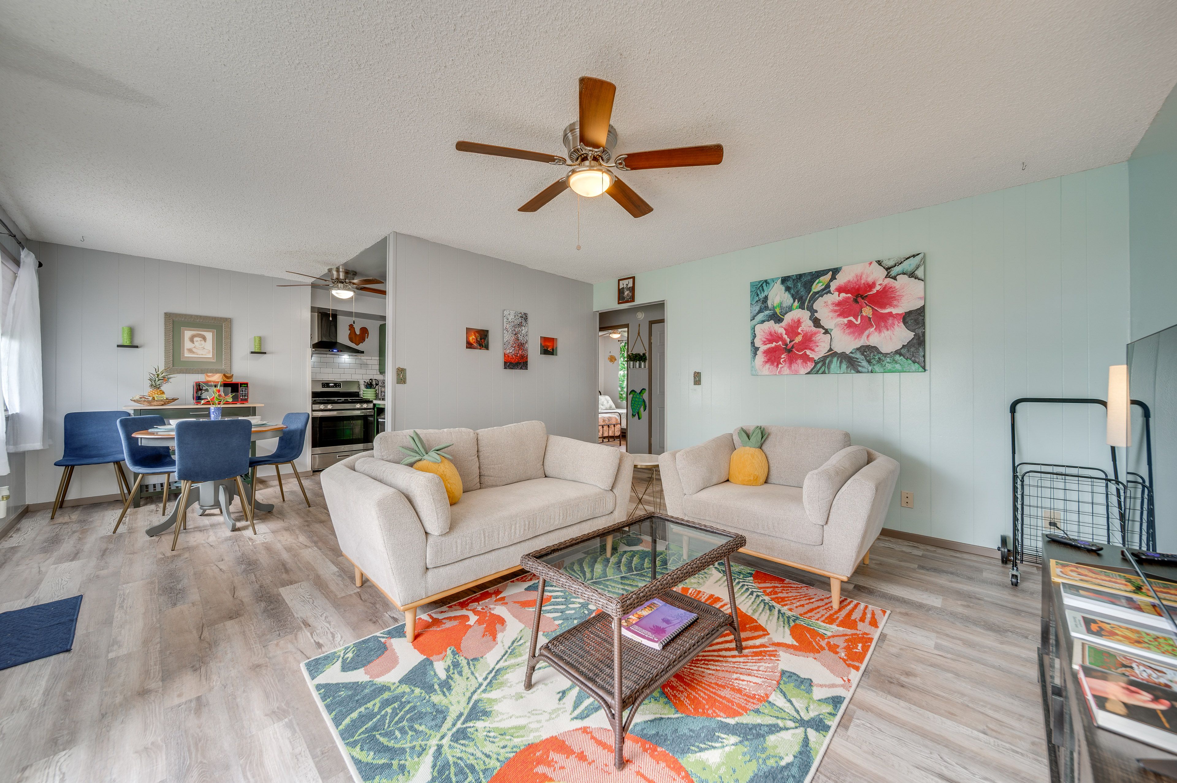 Hilo Vacation Rental | 2BR | 1BA | 700 Sq Ft | 1 Small Step for Access