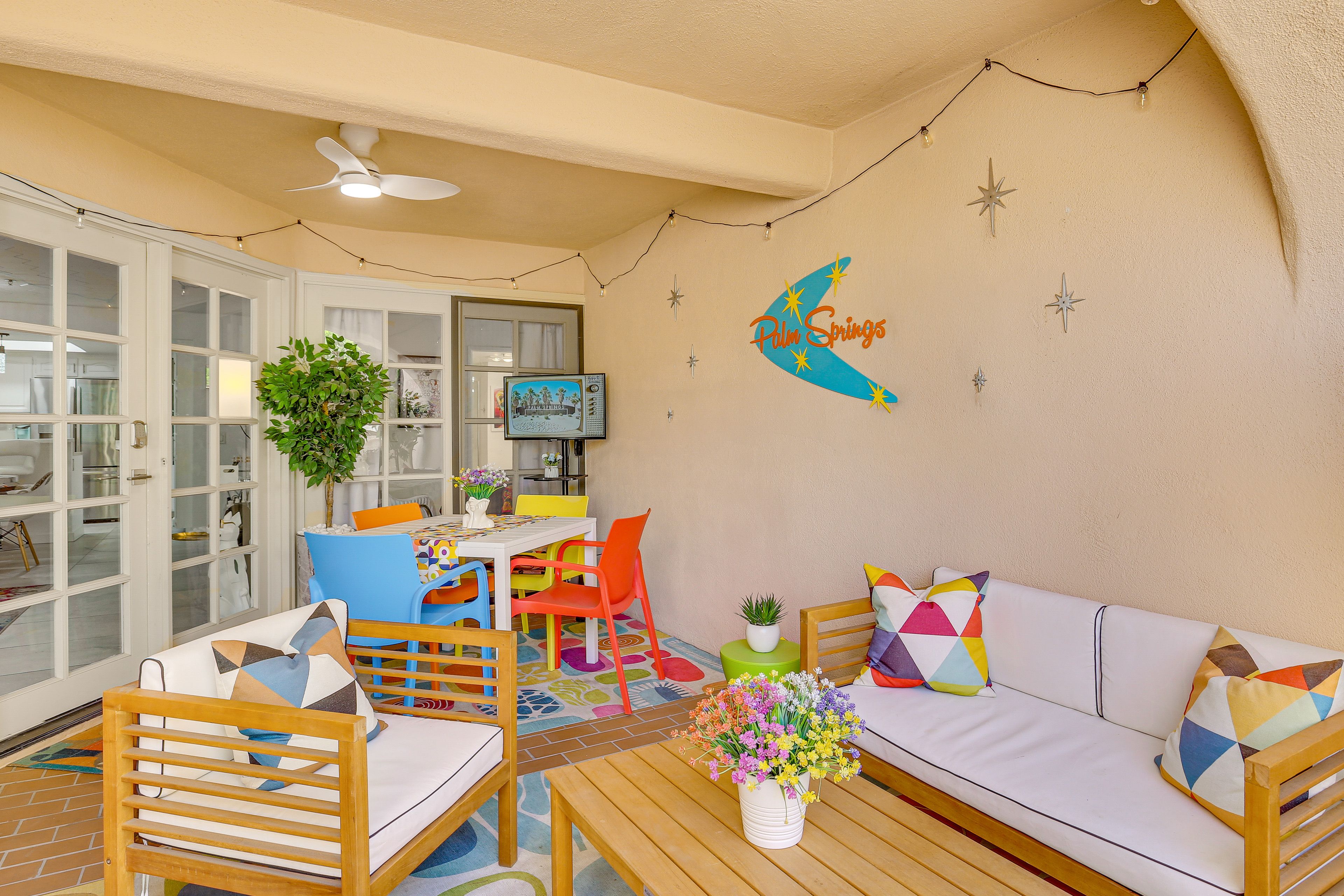 Private Patio | Gas Grill