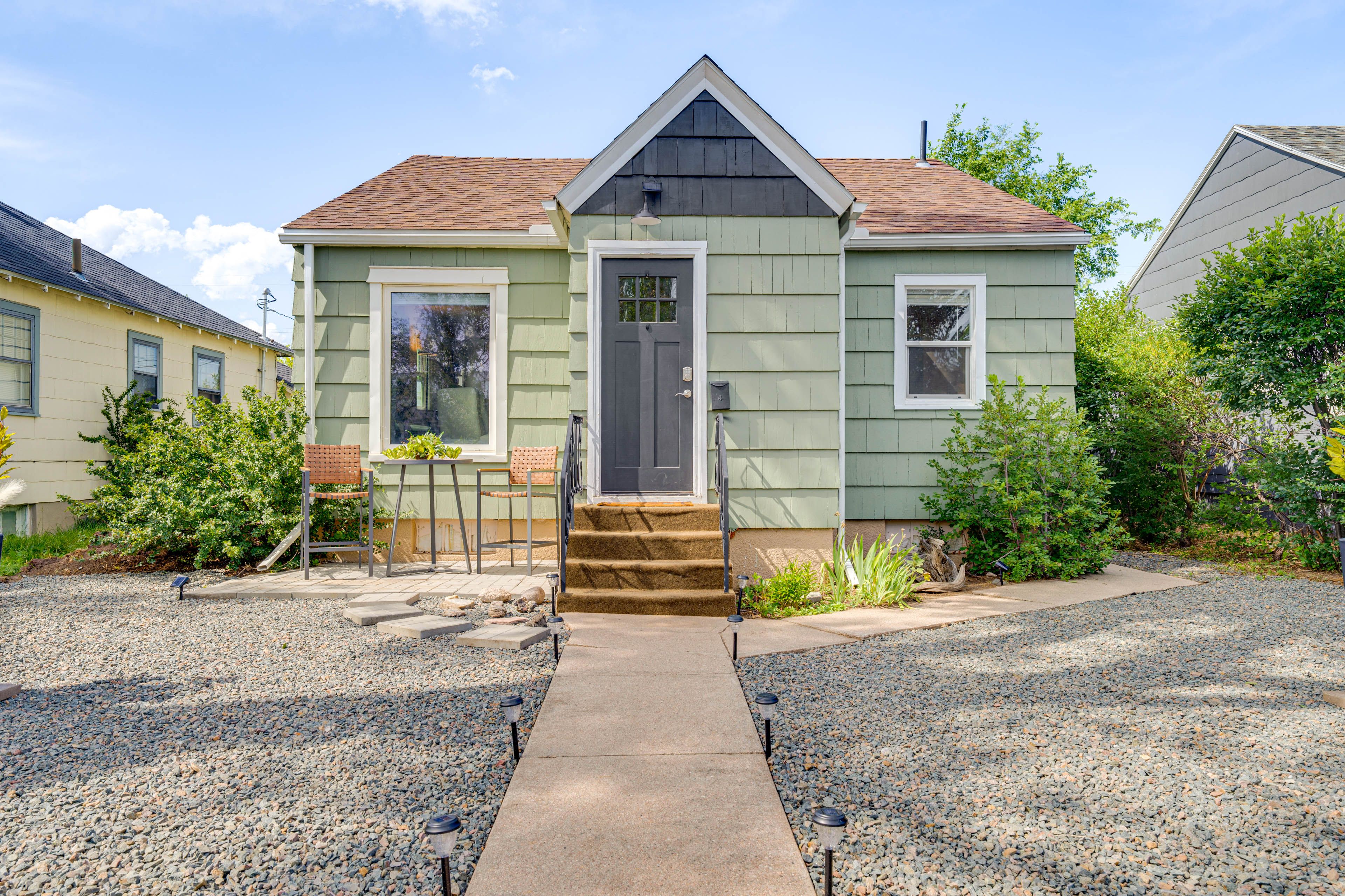 Exterior | Fenced Backyard | Single-Story Home w/ Basement