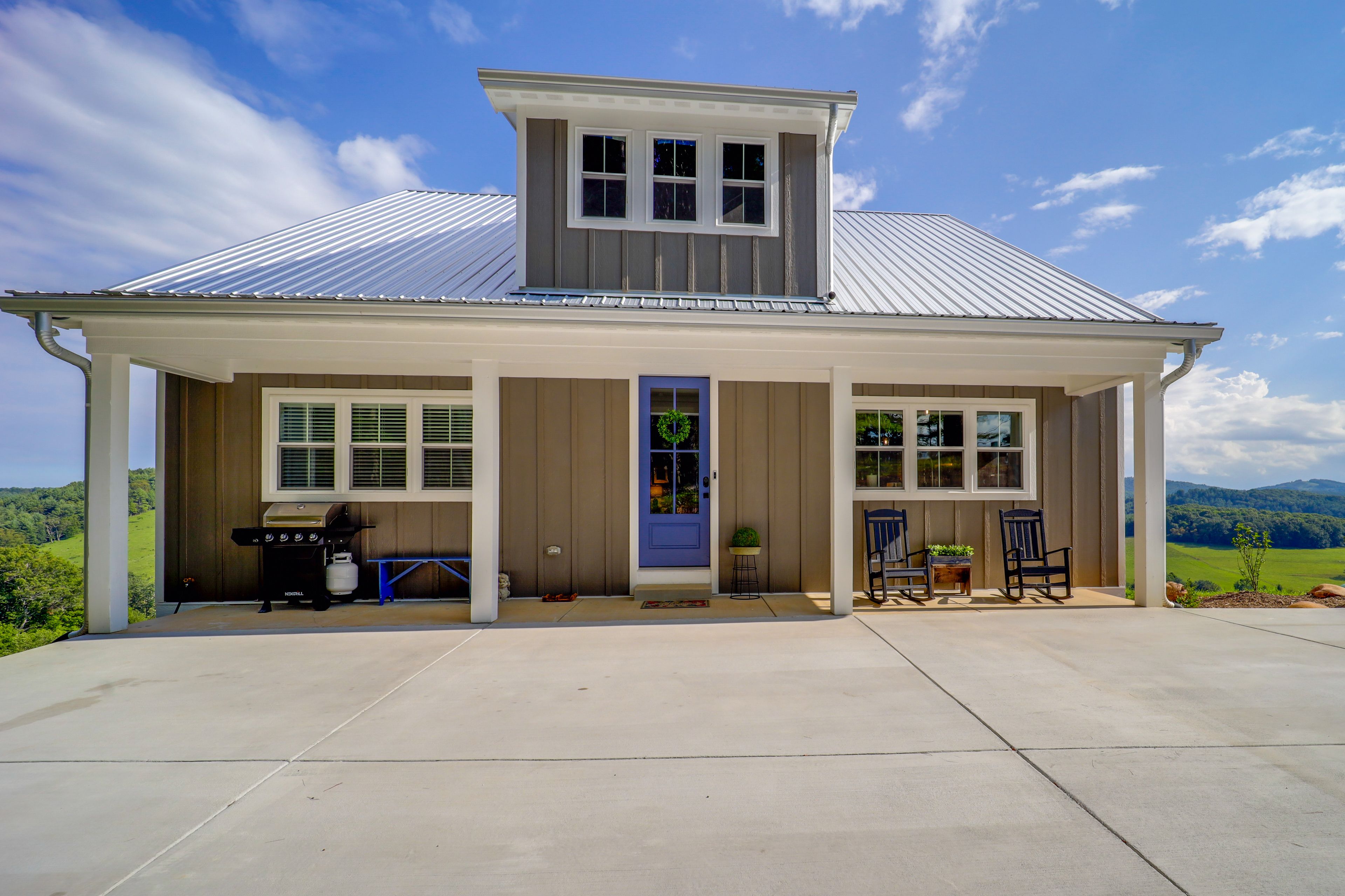 Property Exterior | 2-Story Home | Panoramic Mountain Views