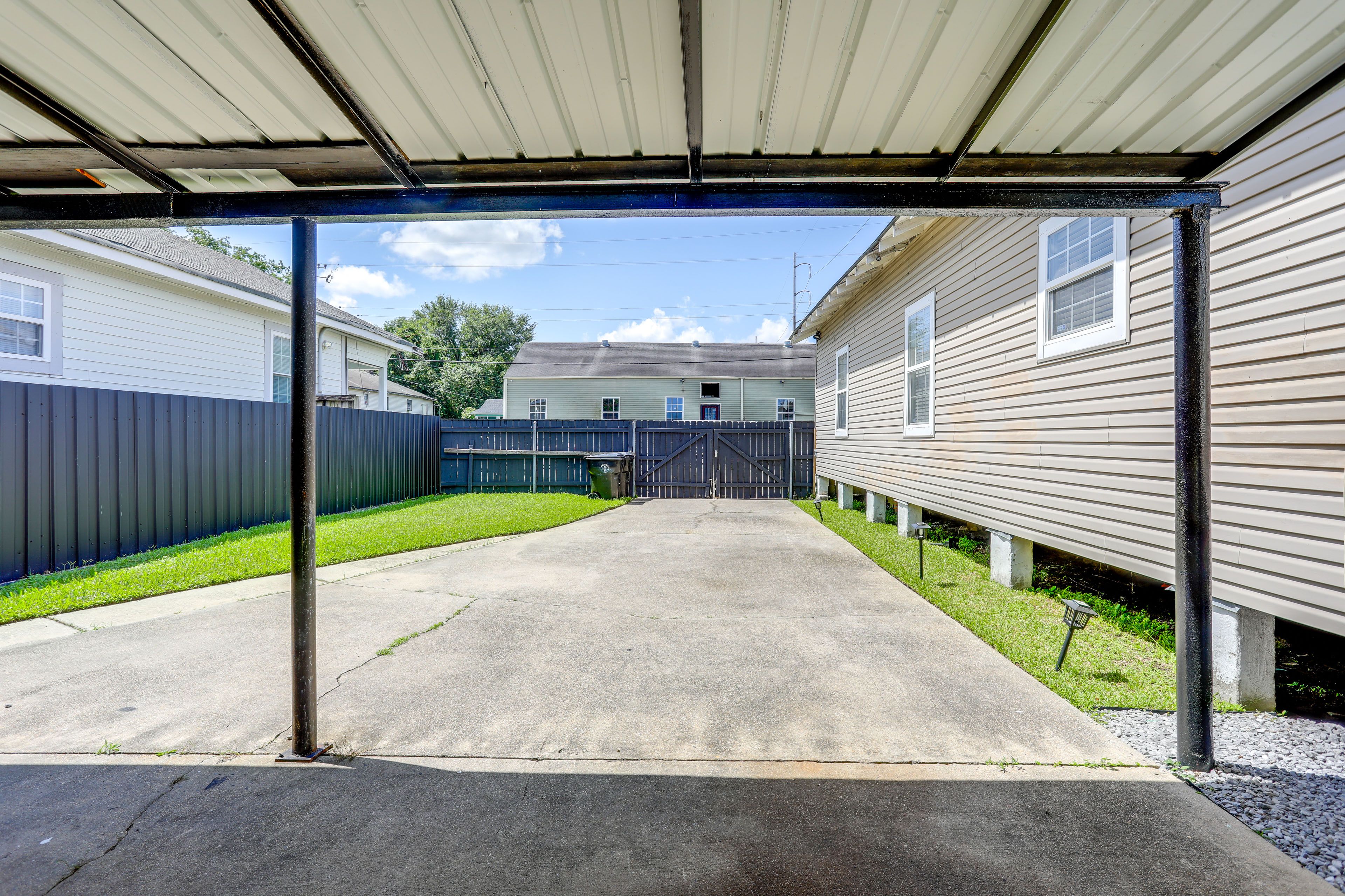 Gated Driveway Parking (3 Vehicles)
