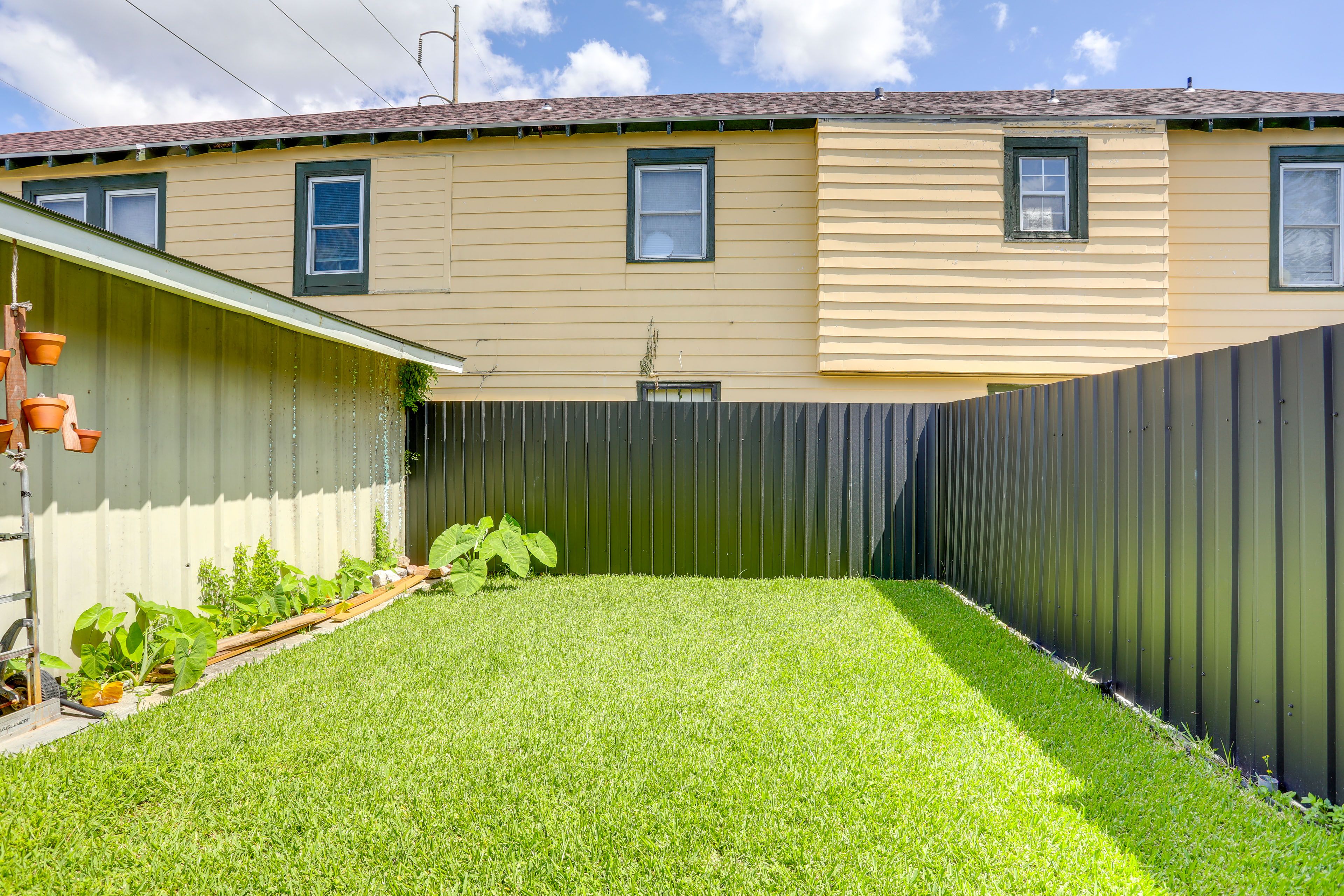 Fenced Backyard