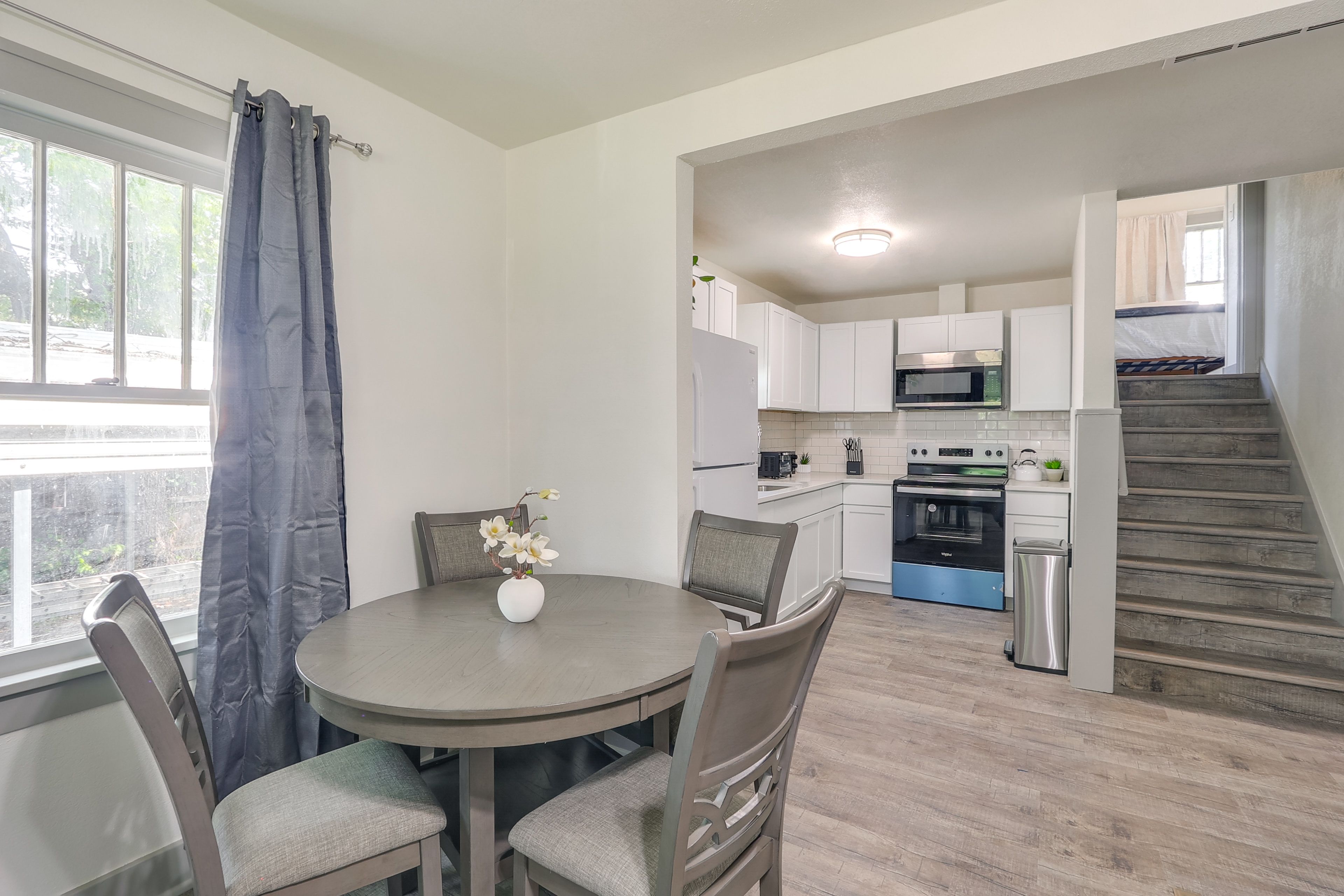 Dining Area | Dishware & Flatware | Central A/C & Heat | Entry Level