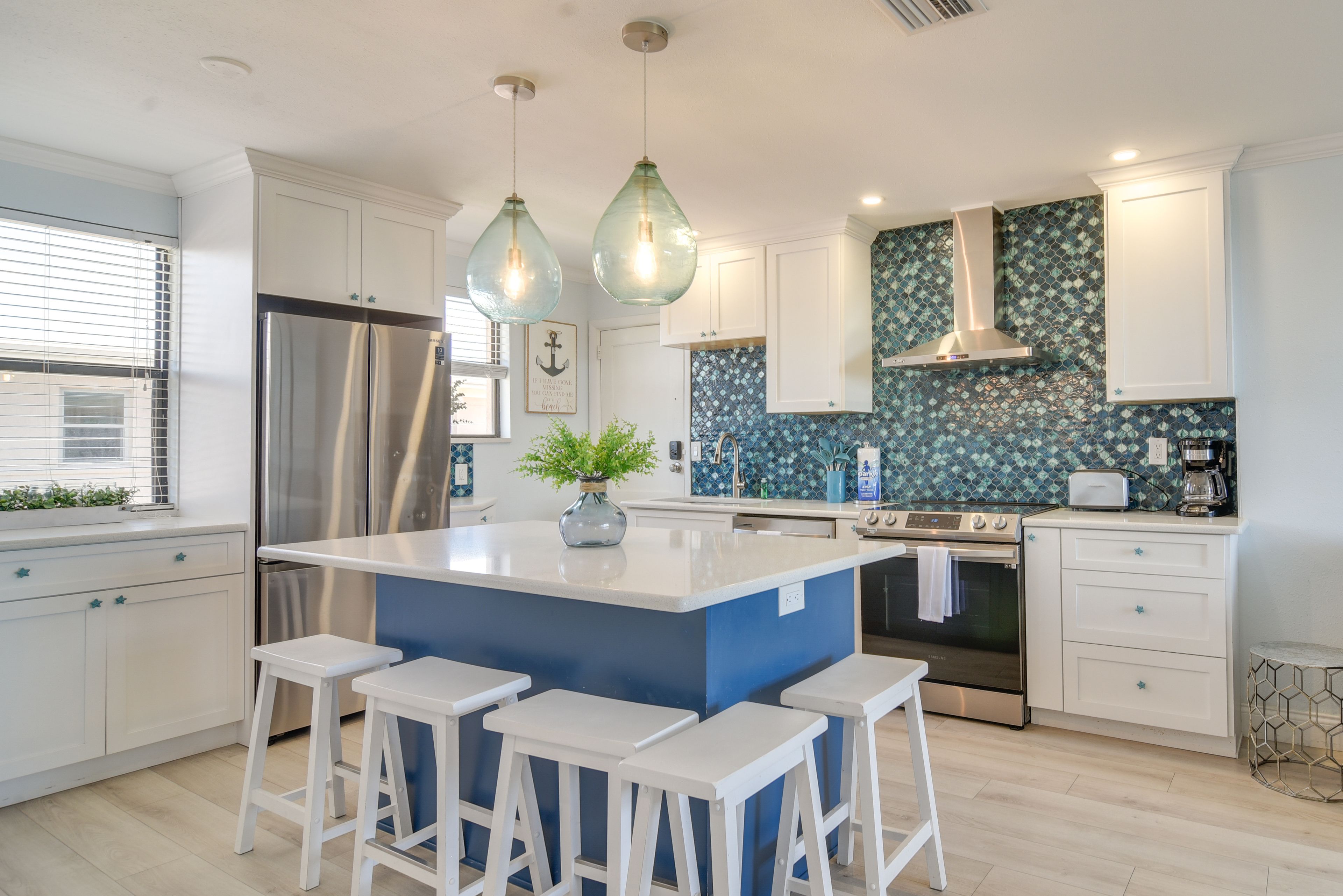 Kitchen | Single-Story Condo | Central Heating & A/C