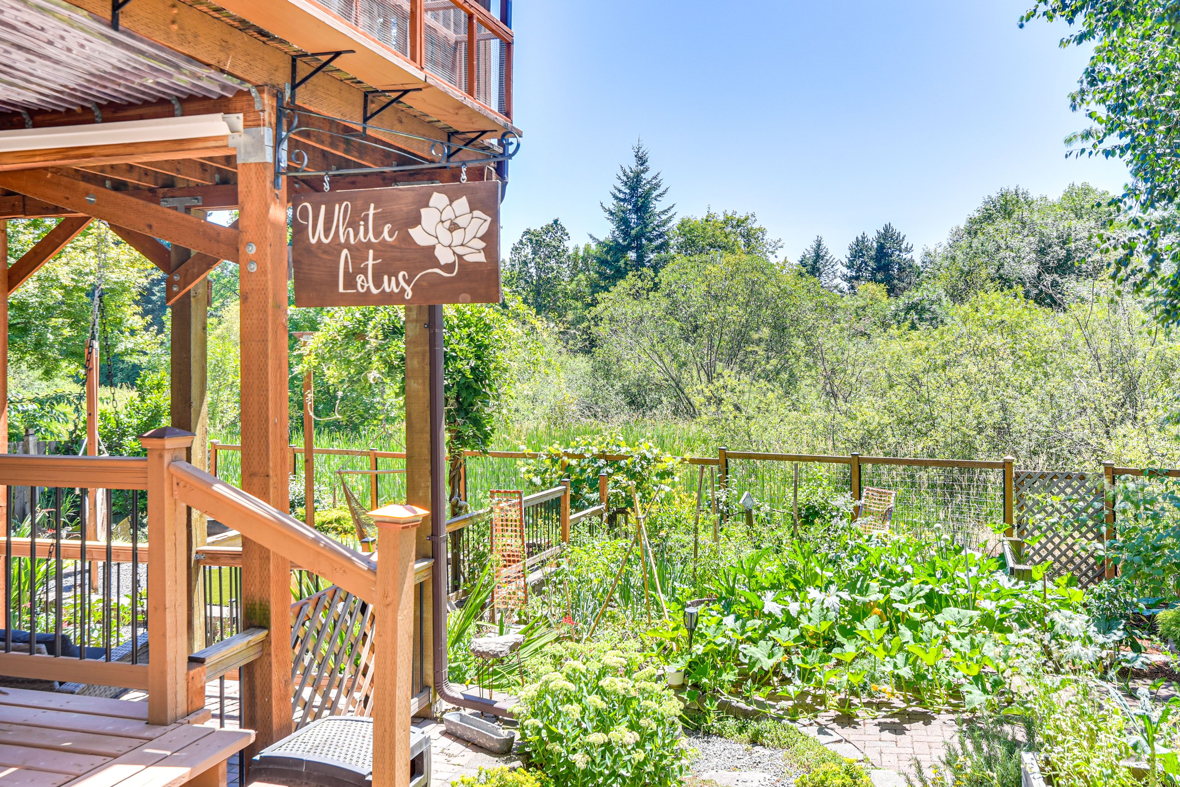 Backs to Nature Preserve | Organic Garden | Forest Views