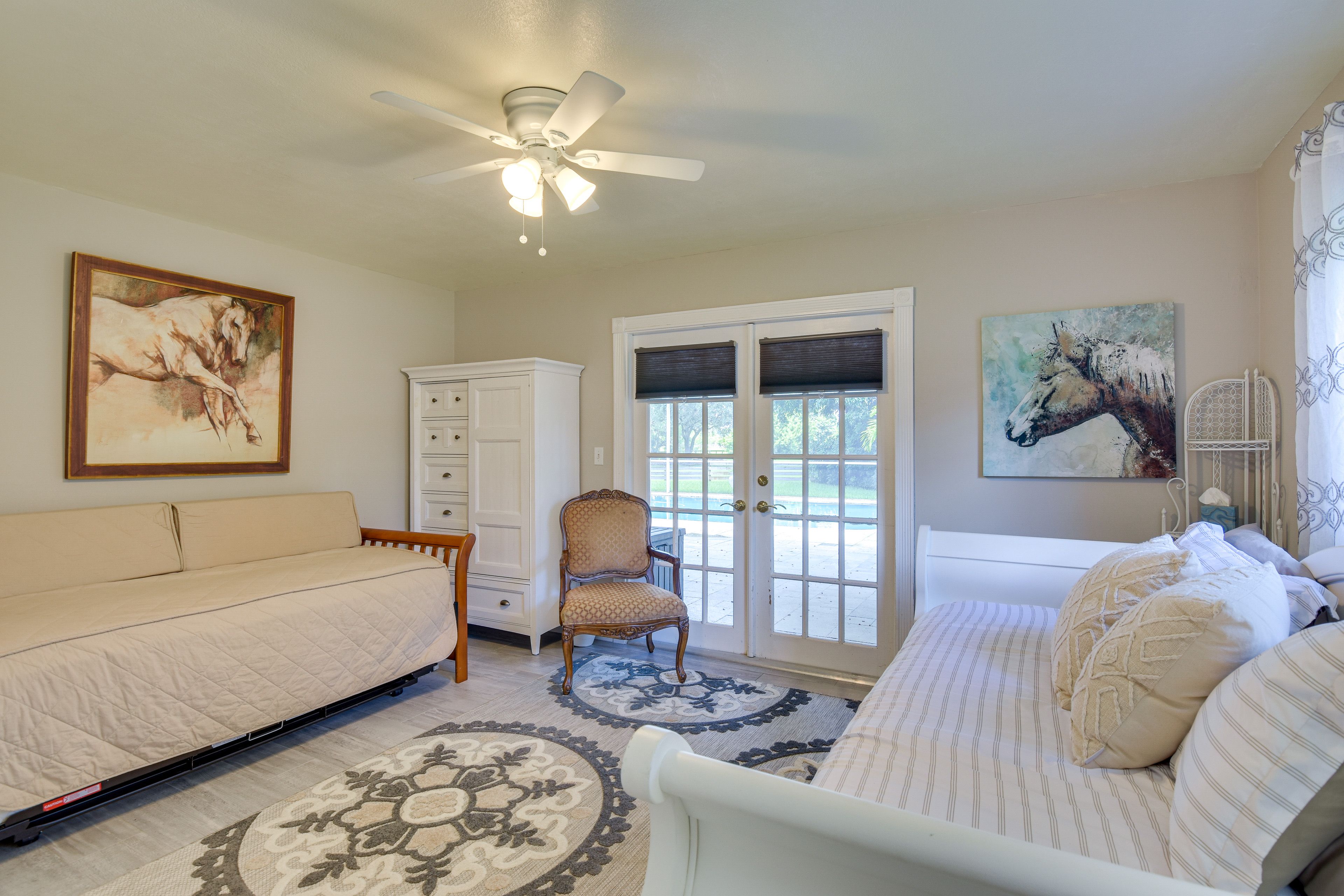 Bedroom 3 | 2 Twin Daybeds w/ Twin Trundles