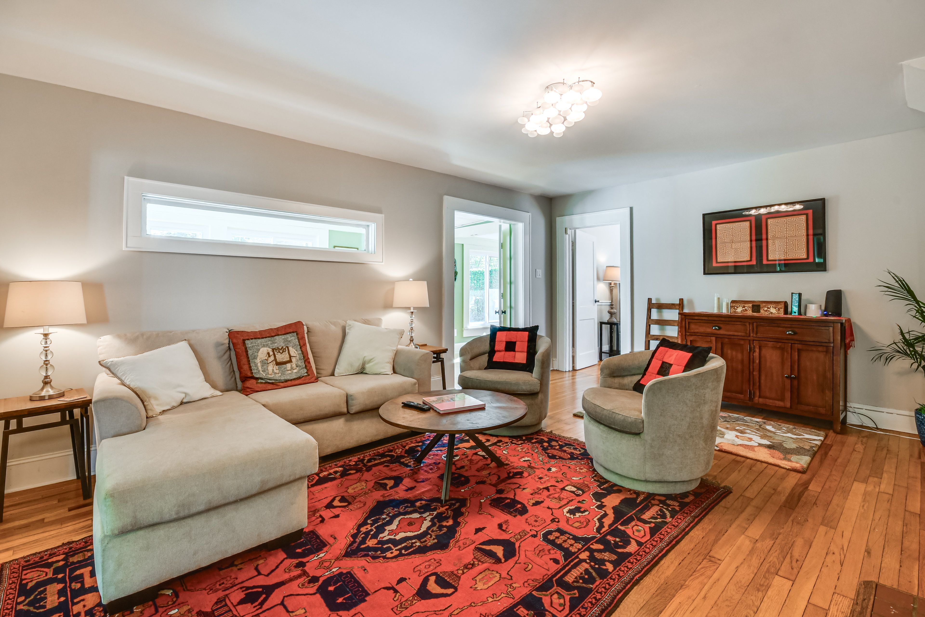 Den | 1st Floor | Gas Fireplace