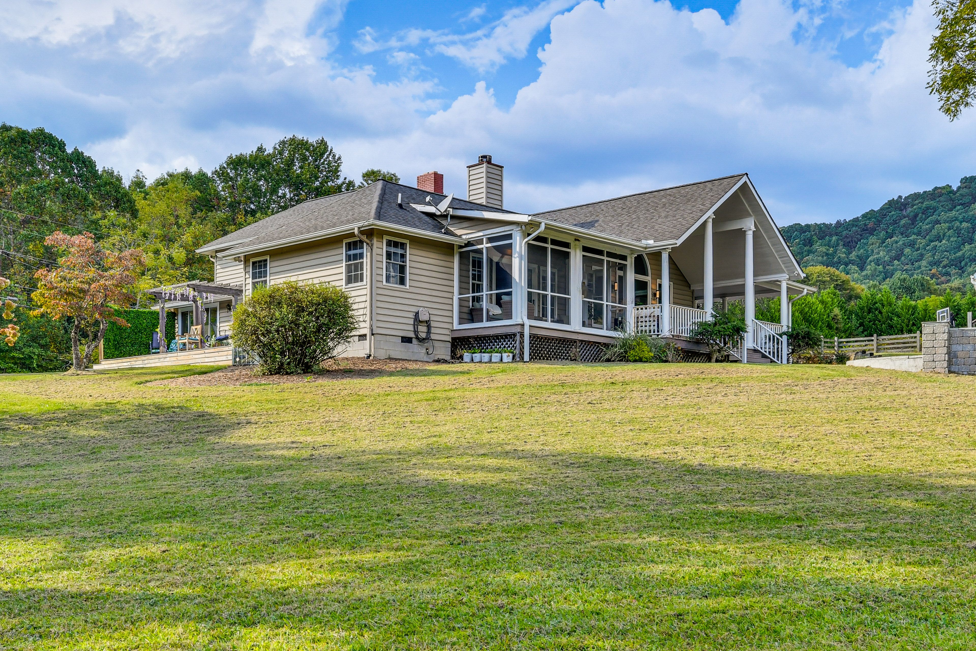 Property Exterior | 2-Story Home | Mountain Views
