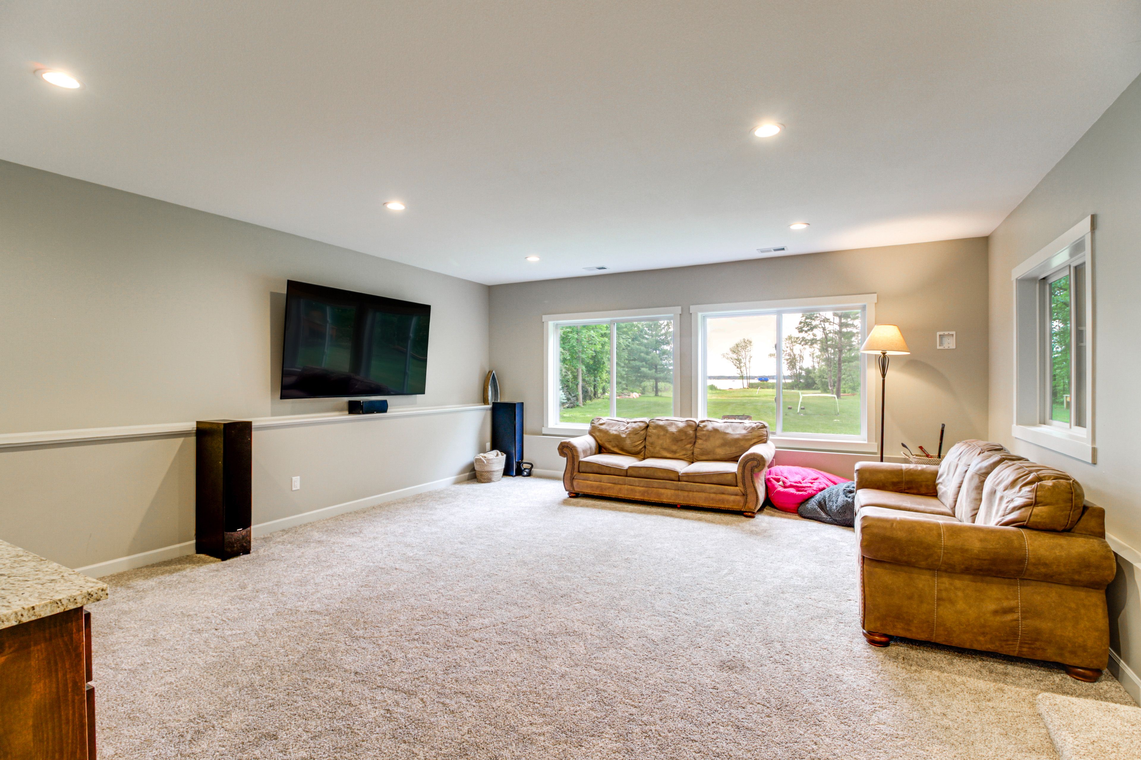 Family Room | Wine Cooler | Smart TV | Stereo System | Lower Level