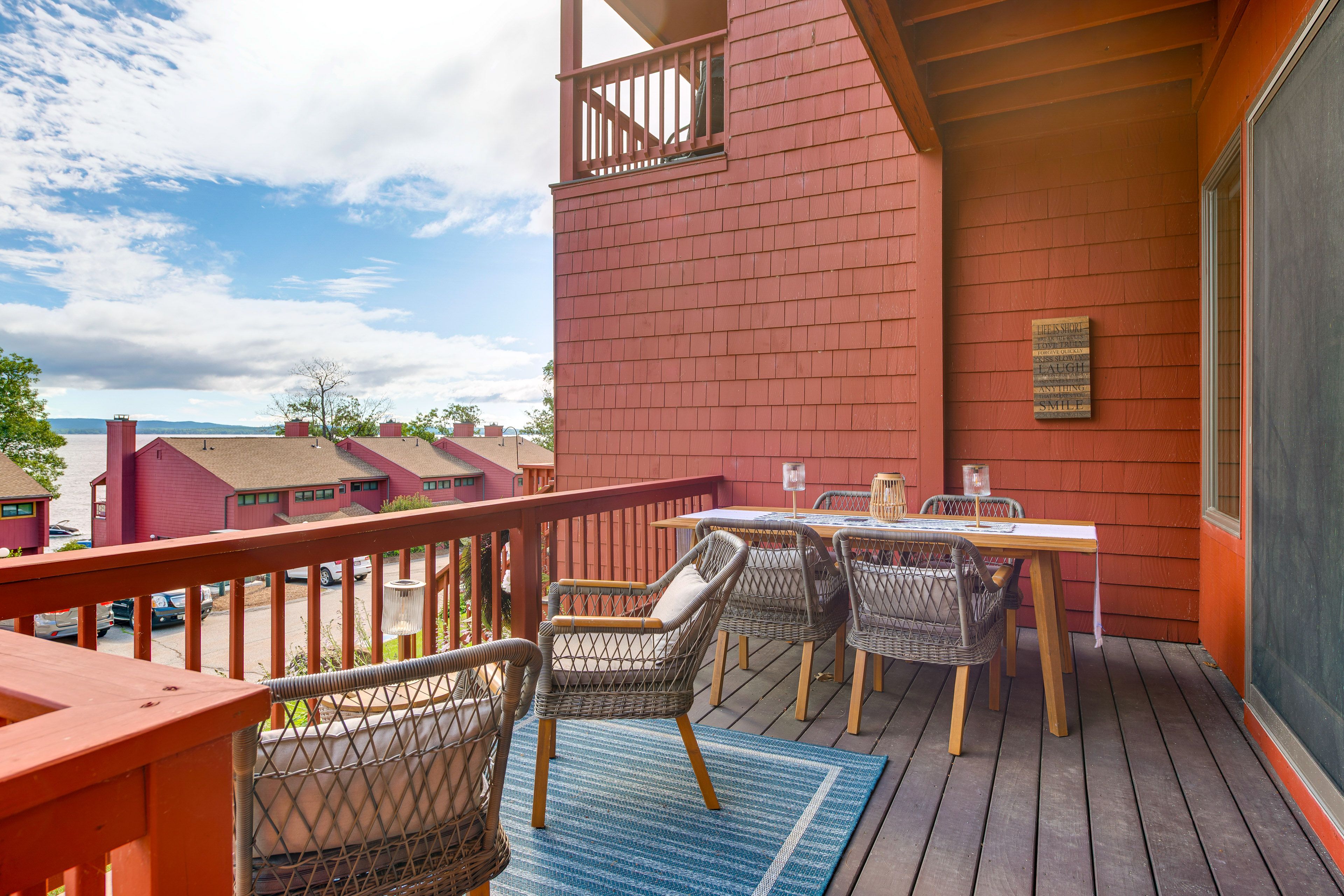 Deck | Dining Areas | Lake Views