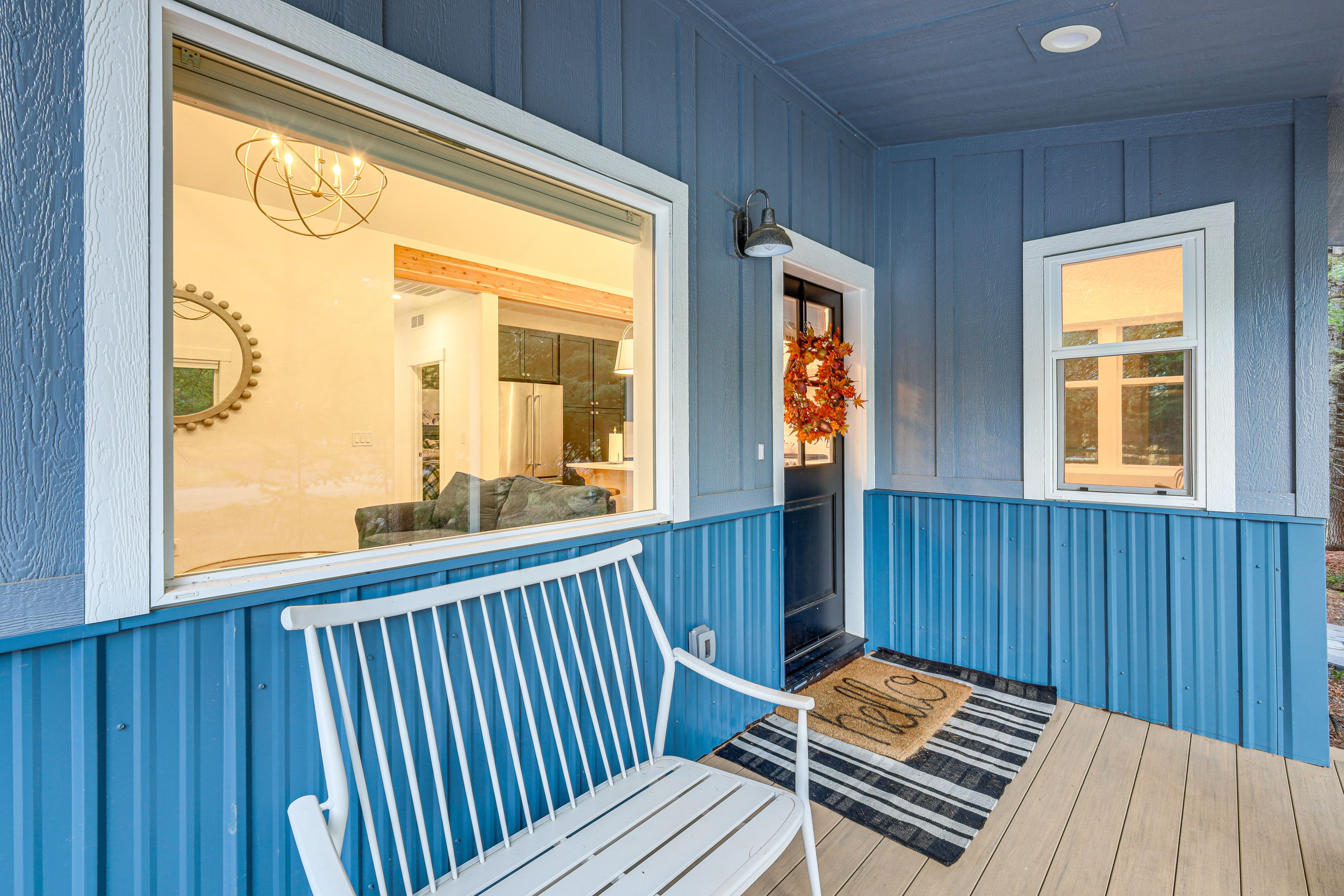 House Exterior | Keyless Entry | Furnished Porch