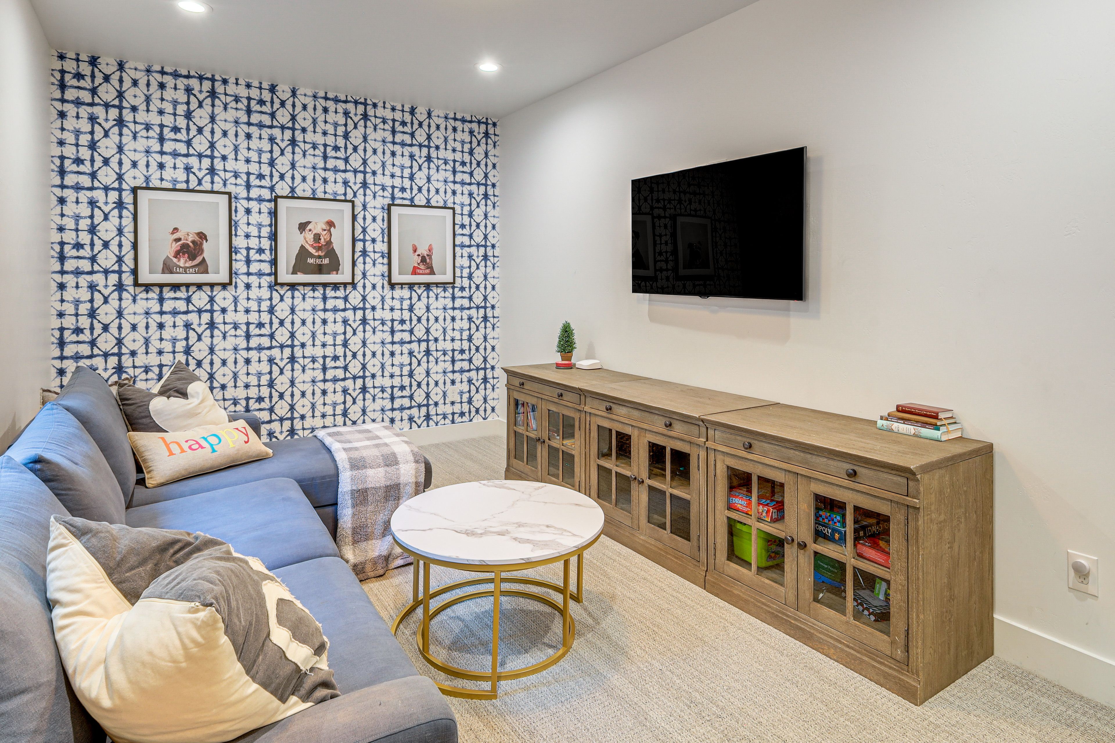 Bonus Room | Queen Sleeper Sofa | TV | Board Games