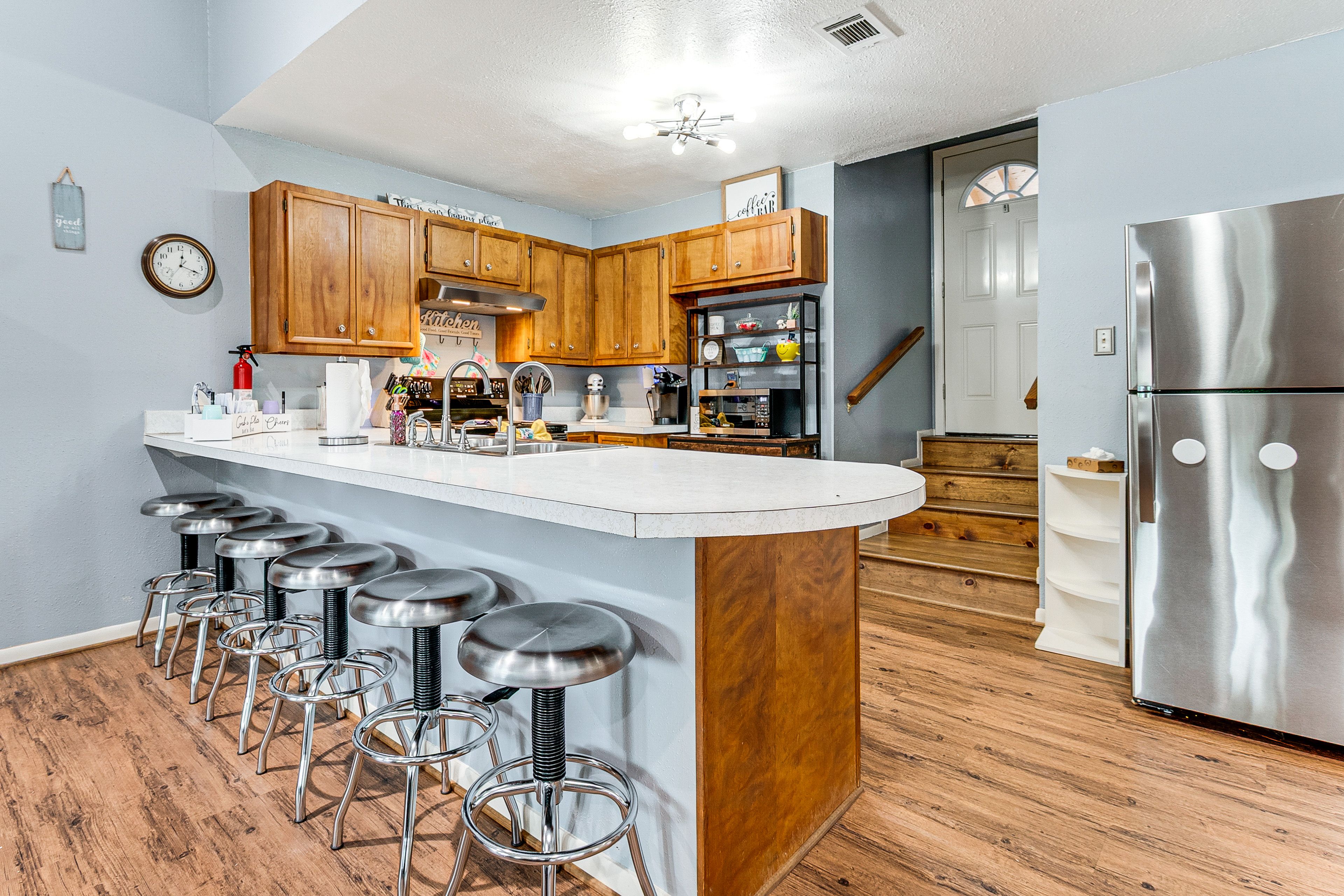 Kitchen | 1st Floor | Keurig Coffee Maker | Blender | Toaster | Cooking Basics