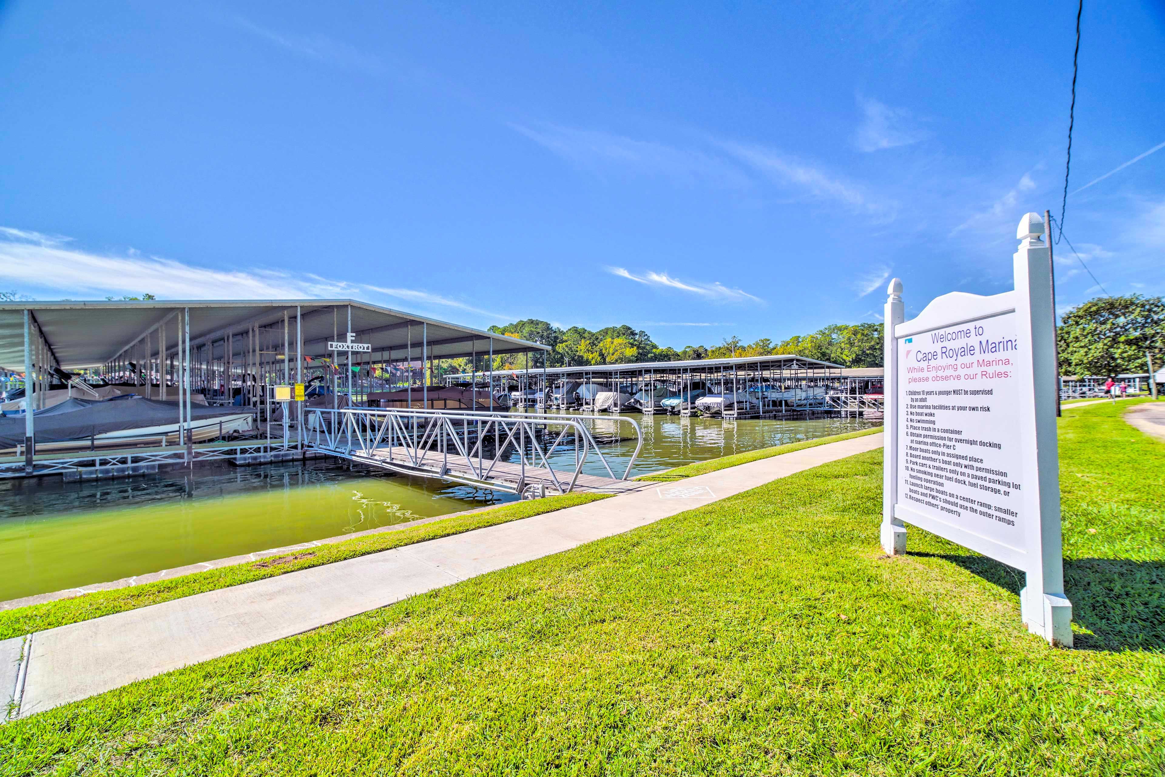 Cape Royale | Community Amenities | Marina